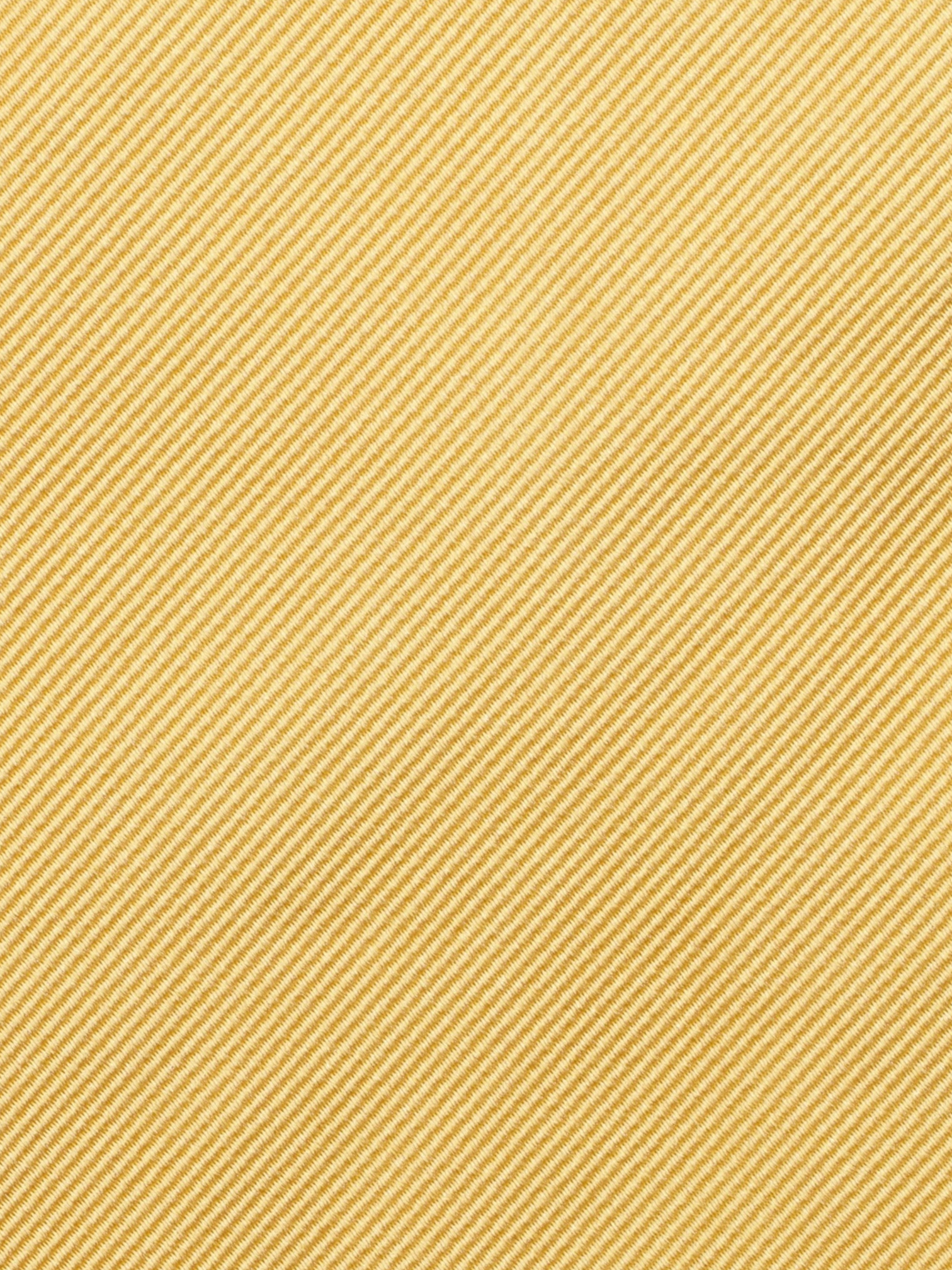 Luigi Borrelli 5-Fold Sunflower Yellow Silk Satin Weave Tie