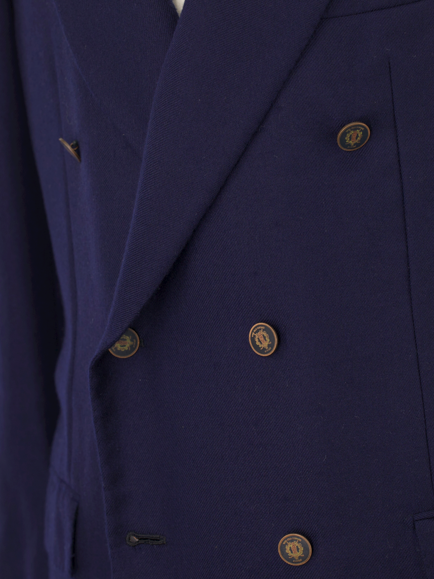 Kiton Navy Cashmere Double Breasted "The Old Course" Golfclub Jacket