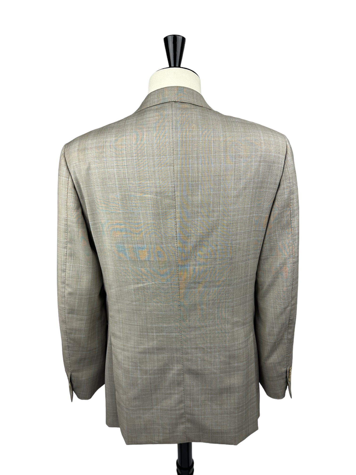 Brioni Light Grey Nomentano Prince of Wales Suit
