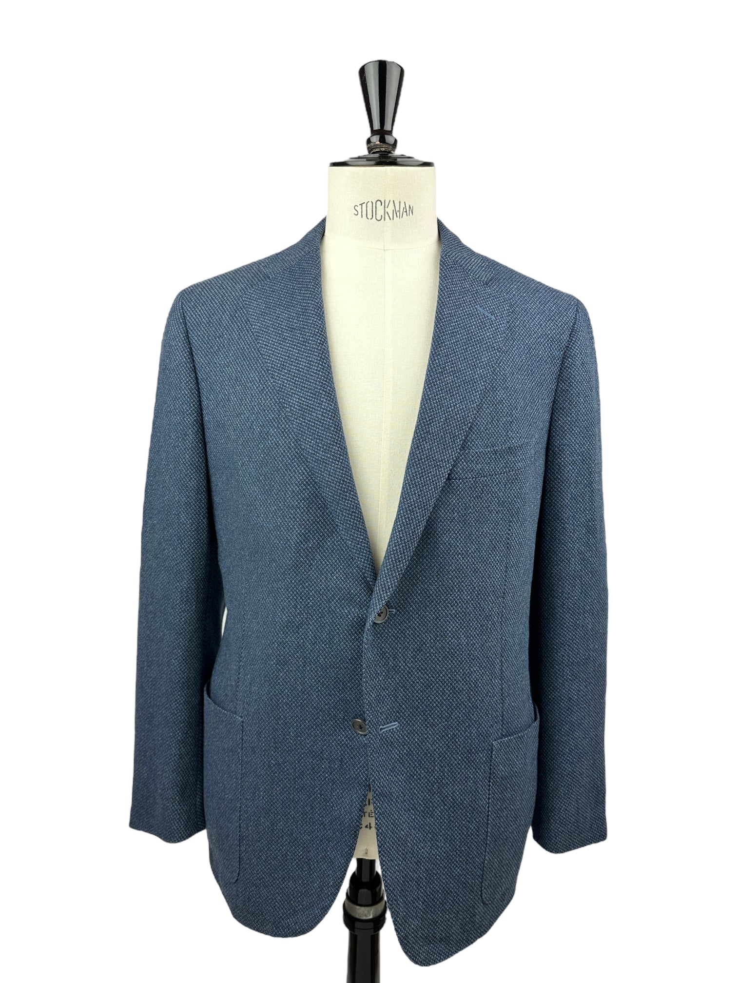 Corneliani blauw jasje van wol en kasjmier
