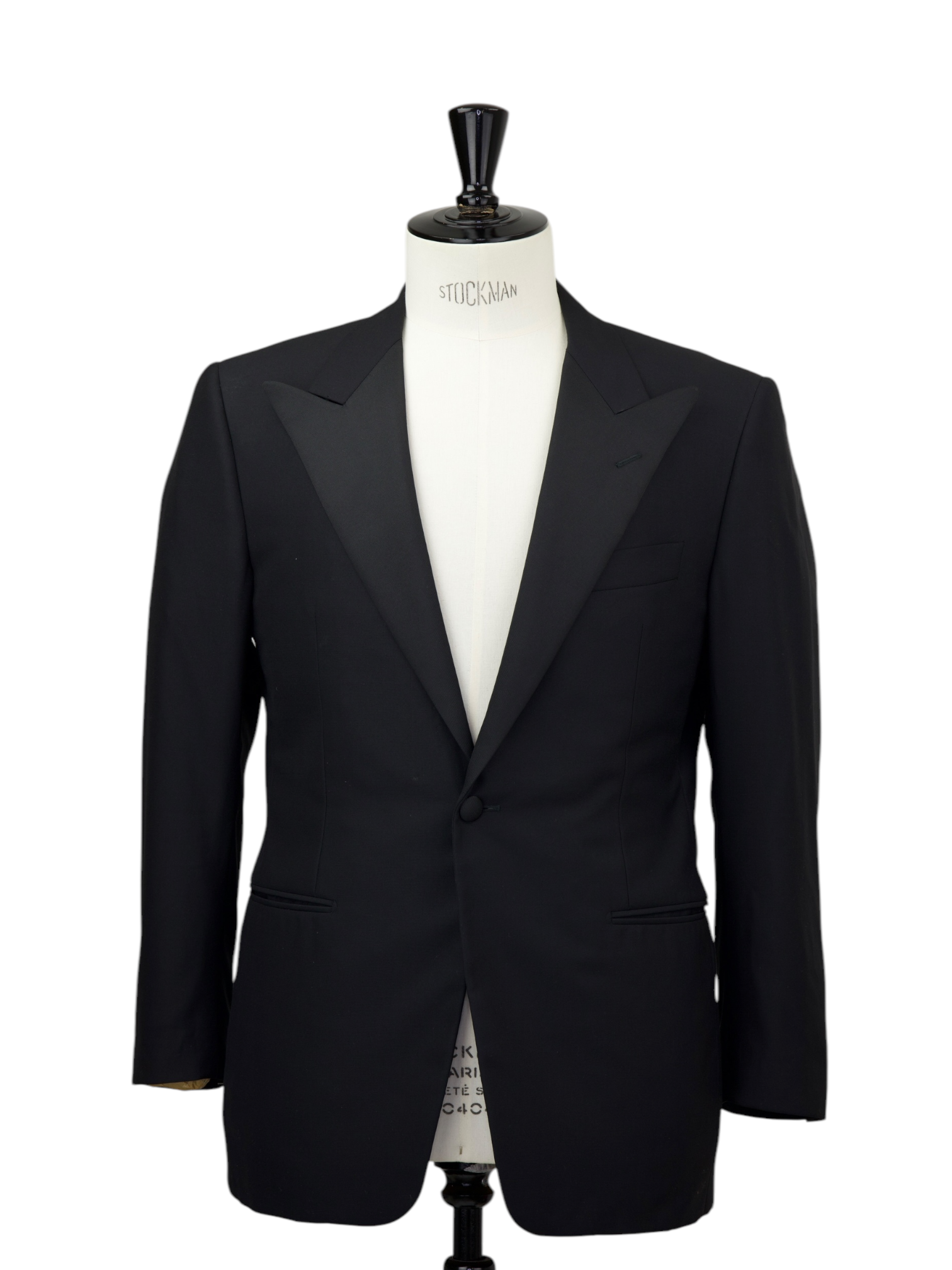 Corneliani Black Super 140's Tuxedo Jacket