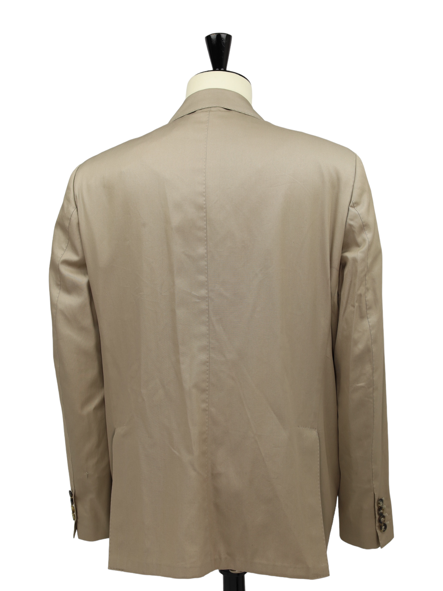 Loro Piana Beige Cotton Twill Sartorial Jacket
