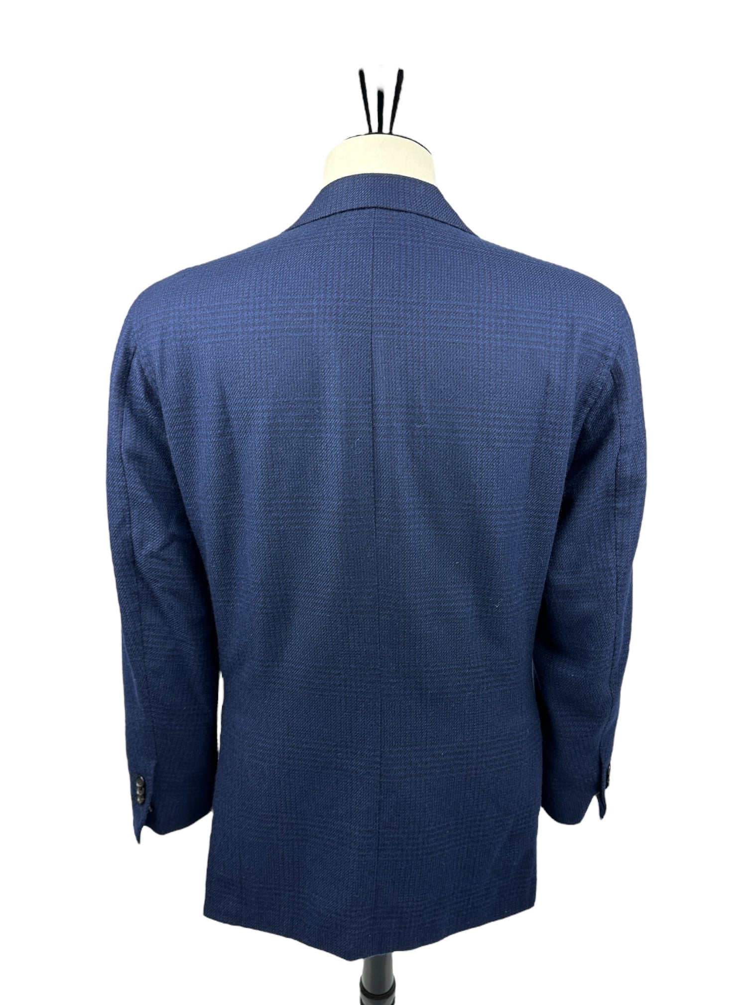 Cesare Attolini Blue Cashmere POW Jacket