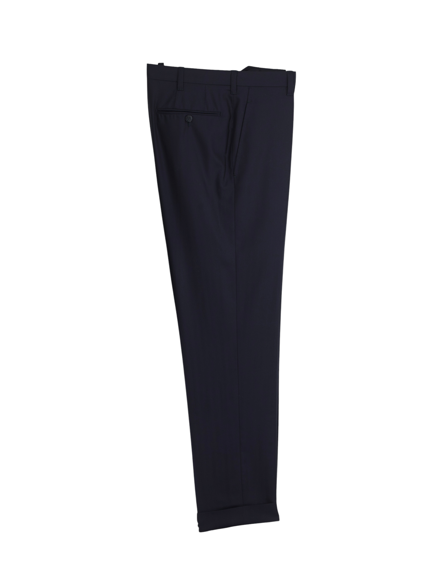 Cesare Attolini Deep Navy Super 210's Shadow-Herringbone Suit