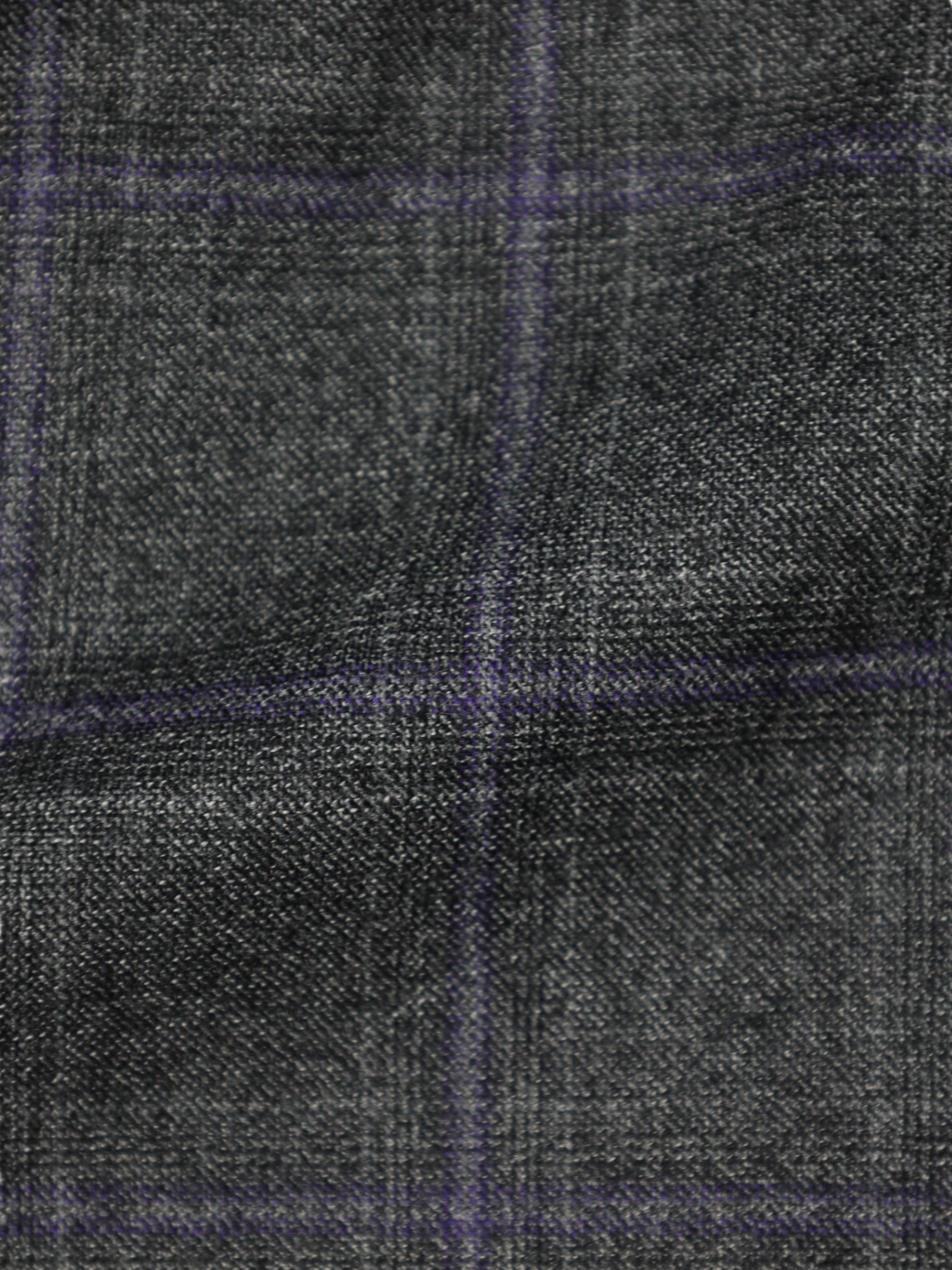 Caruso Grey Aida Super 130's Windowpane Double Breasted Suit