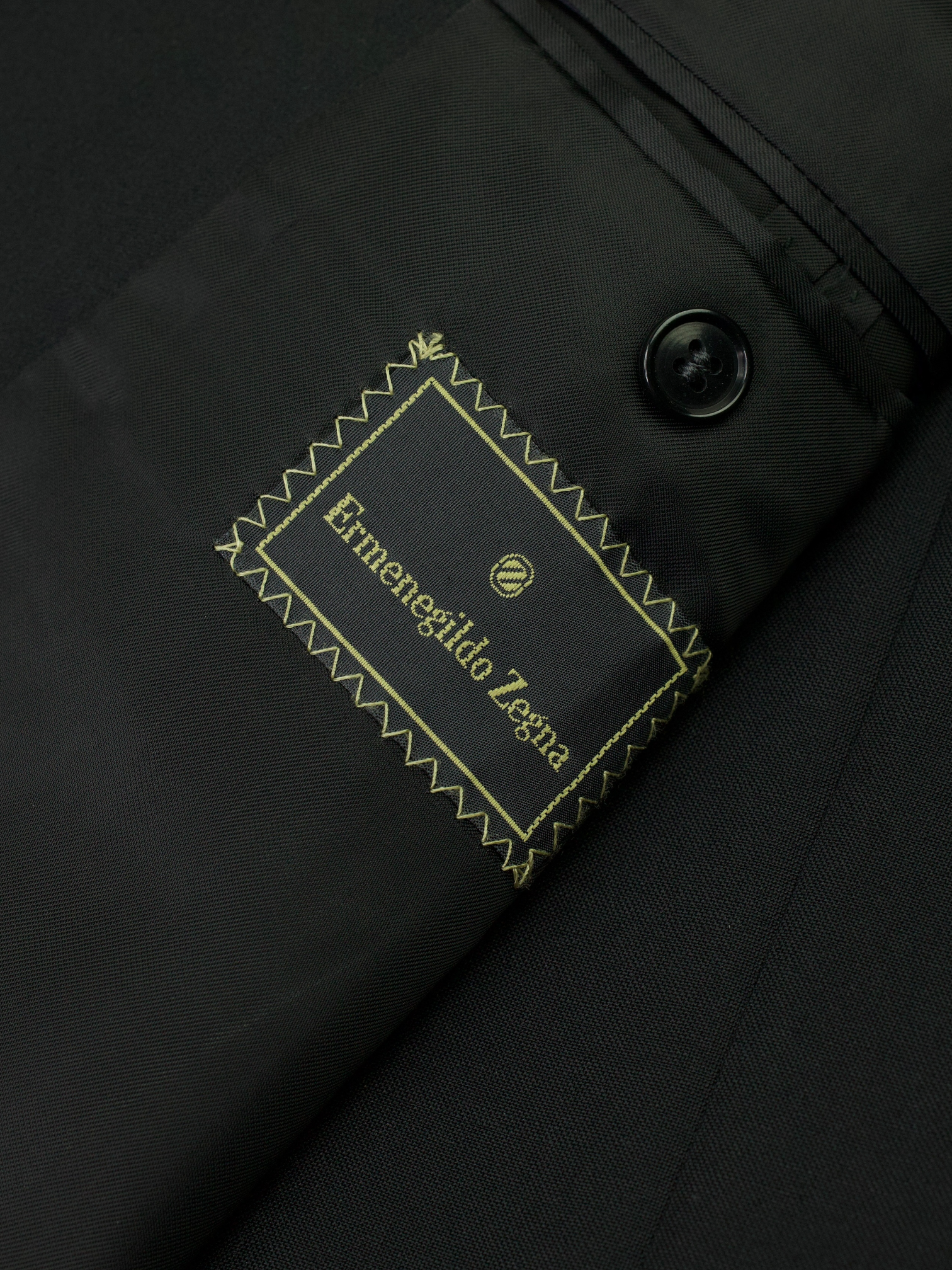 Ermenegildo Zegna Black Vintage Wool & Mohair 3-Piece Tuxedo