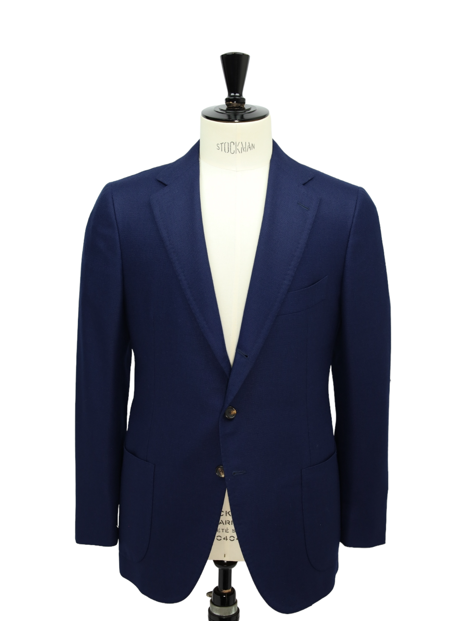 Cesare Attolini Navy Micro-Structure Wool & Cashmere Blazer