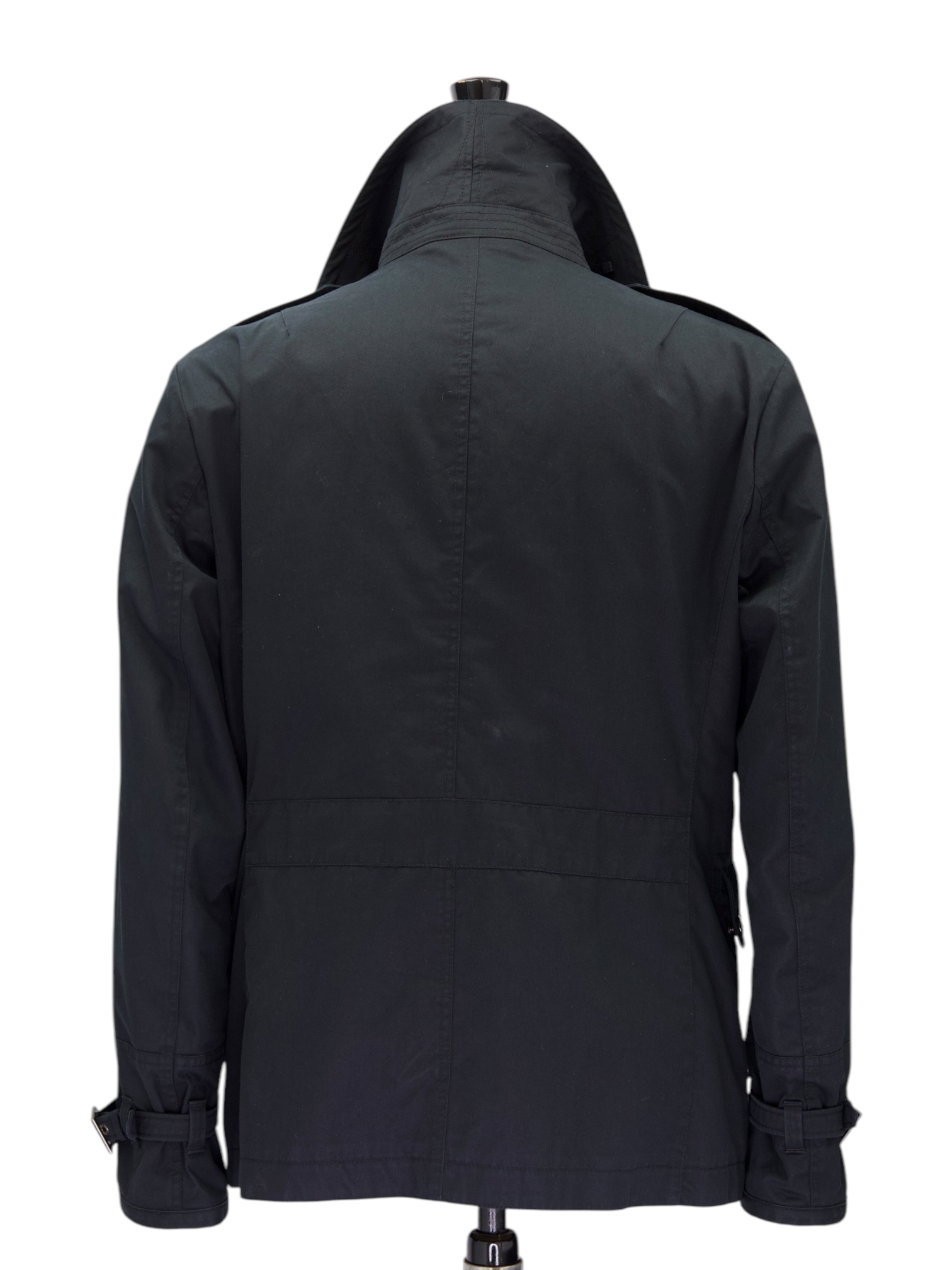 Ralph Lauren Purple Label Black Cotton Field Jacket
