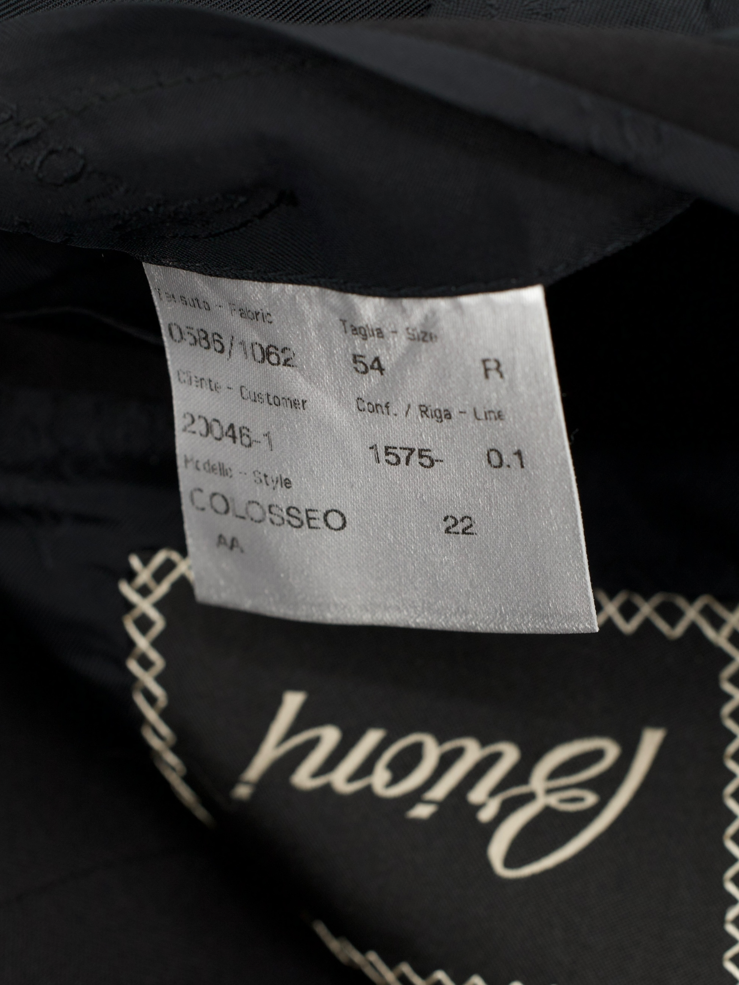 Brioni Black Wool & Metal Buttons Colosseo Blazer Jacket