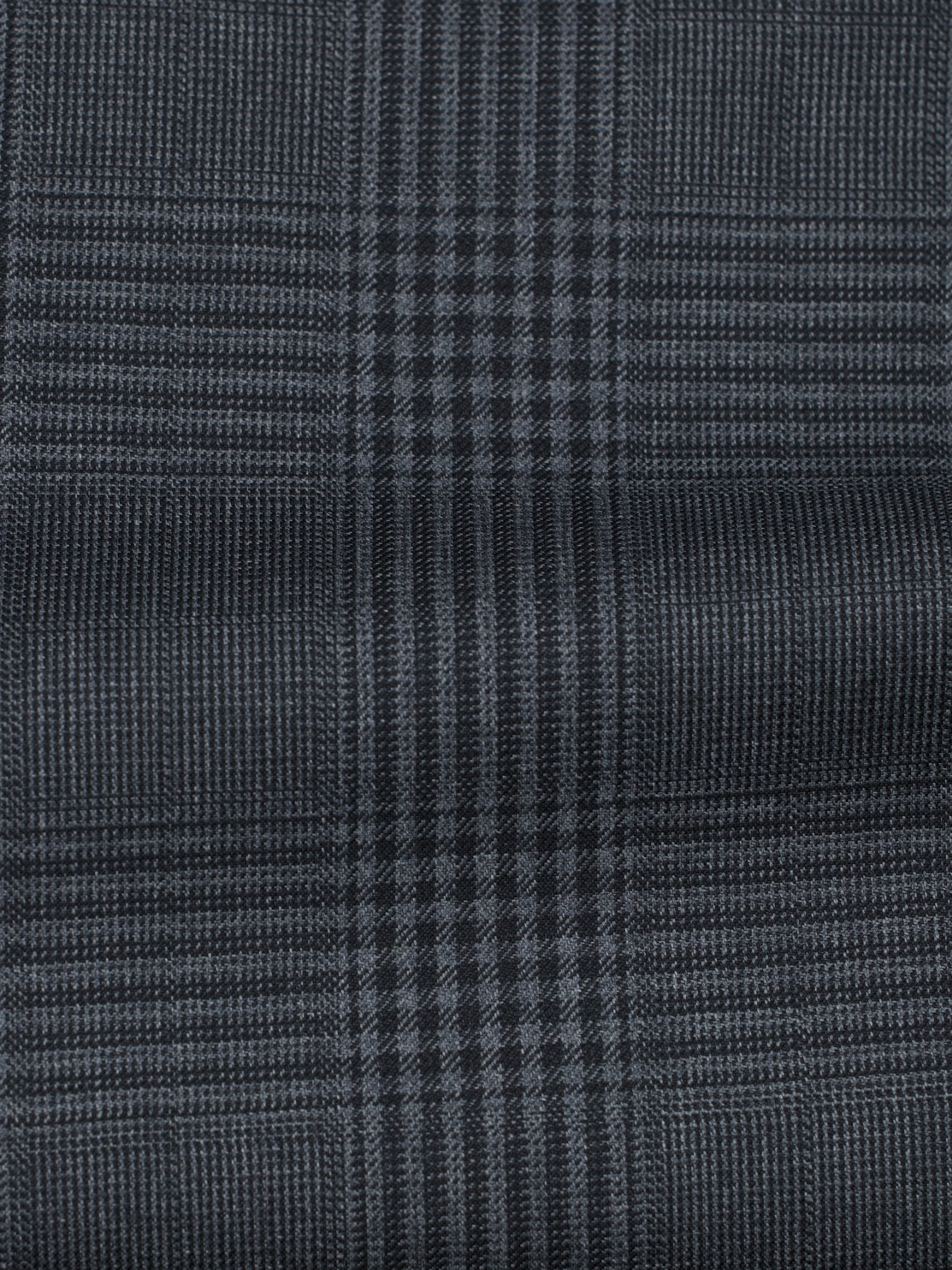 Tom Ford Dark Grey Fine-Wool Checkered Regency Suit