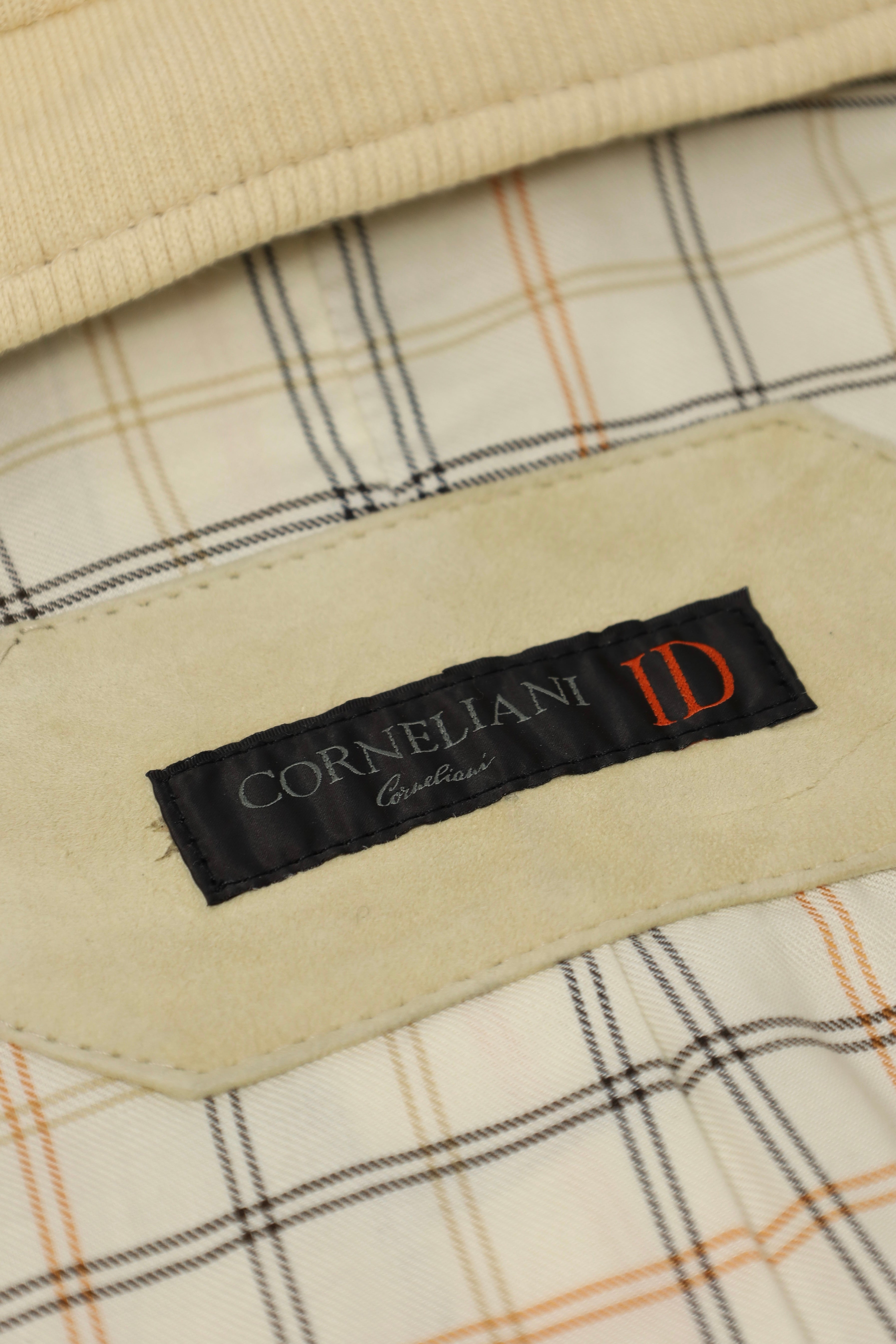 Corneliani Sand Goatskin Suede Vespa Jacket