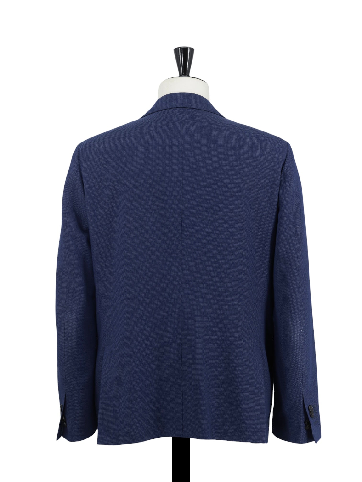 Corneliani Blue "Traveltech" Wool-Blend Pinpoint Jacket