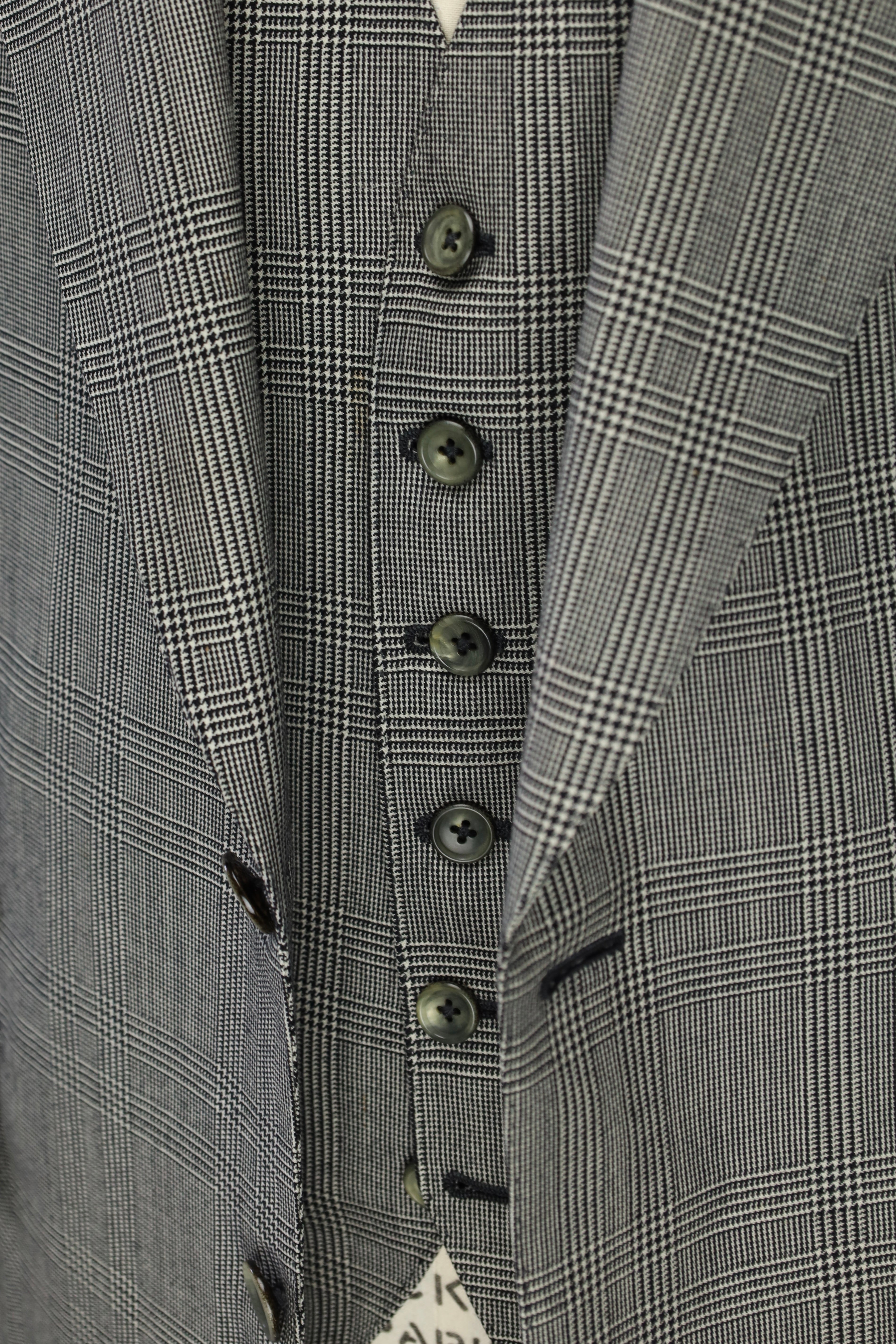 Tom Ford Grey 3-Piece Prince of Wales Windsor Suit