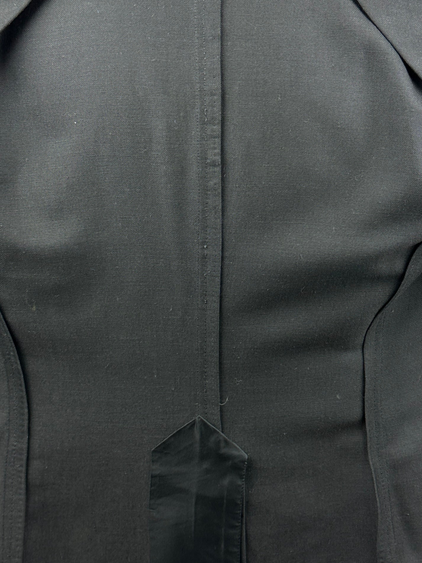 Tom Ford Black Wool, Linen & Mohair Jacket
