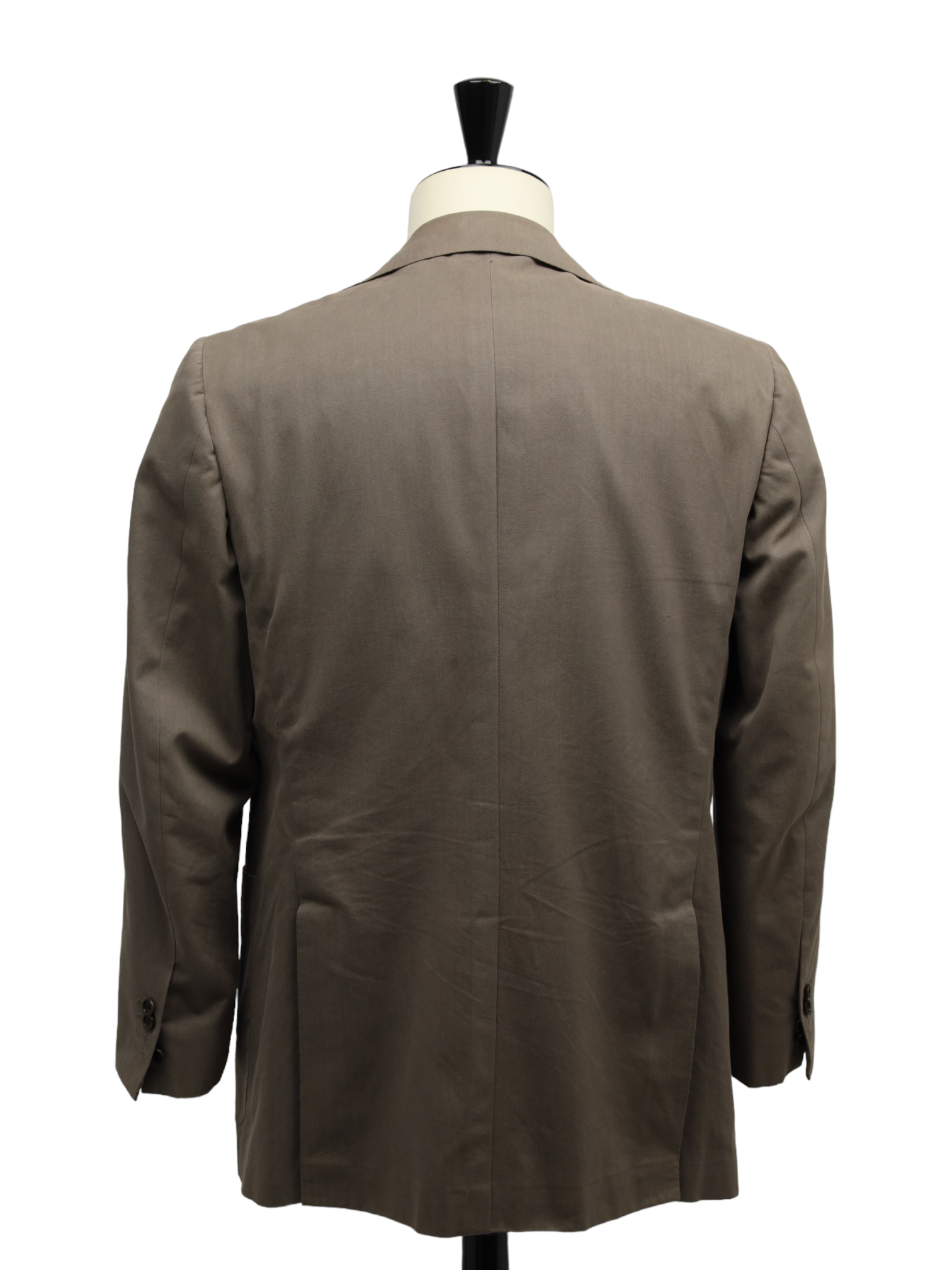 Kiton Brown Cotton Summer Suit