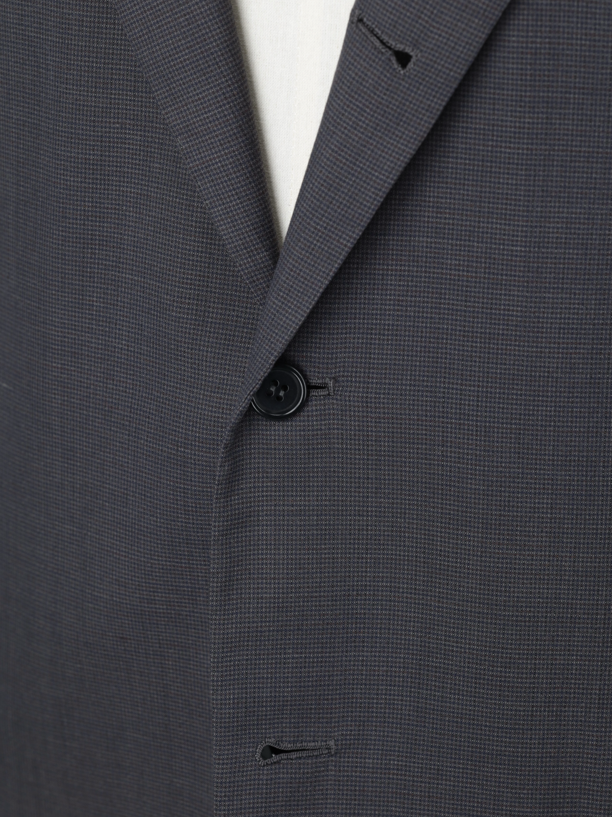Kiton Dark Grey Fine-Wool Puppytooth Vintage Straight-Fit Suit