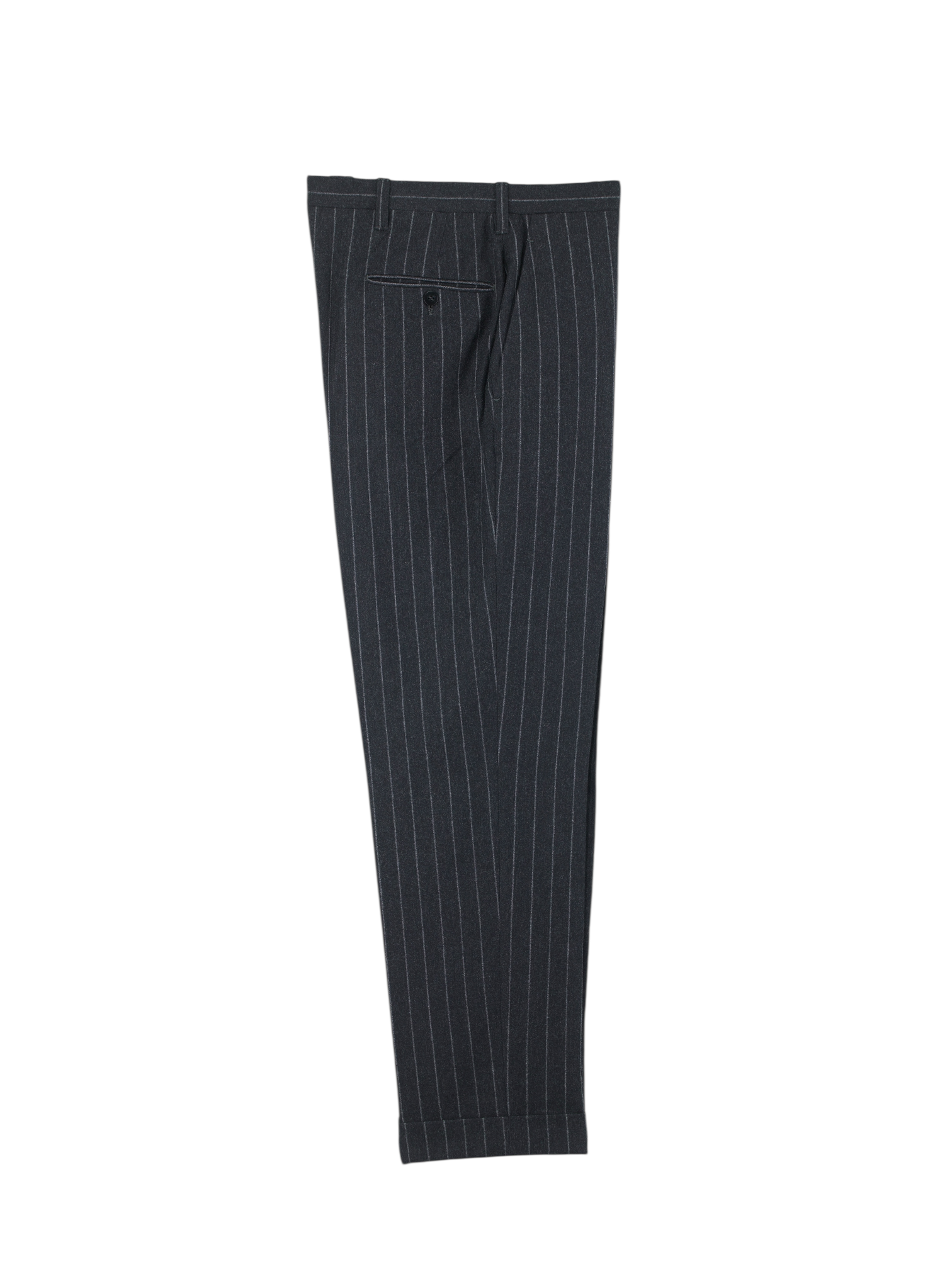 Cesare Attolini Dark Grey Super 100's Wool-Flannel Pinstripe Suit