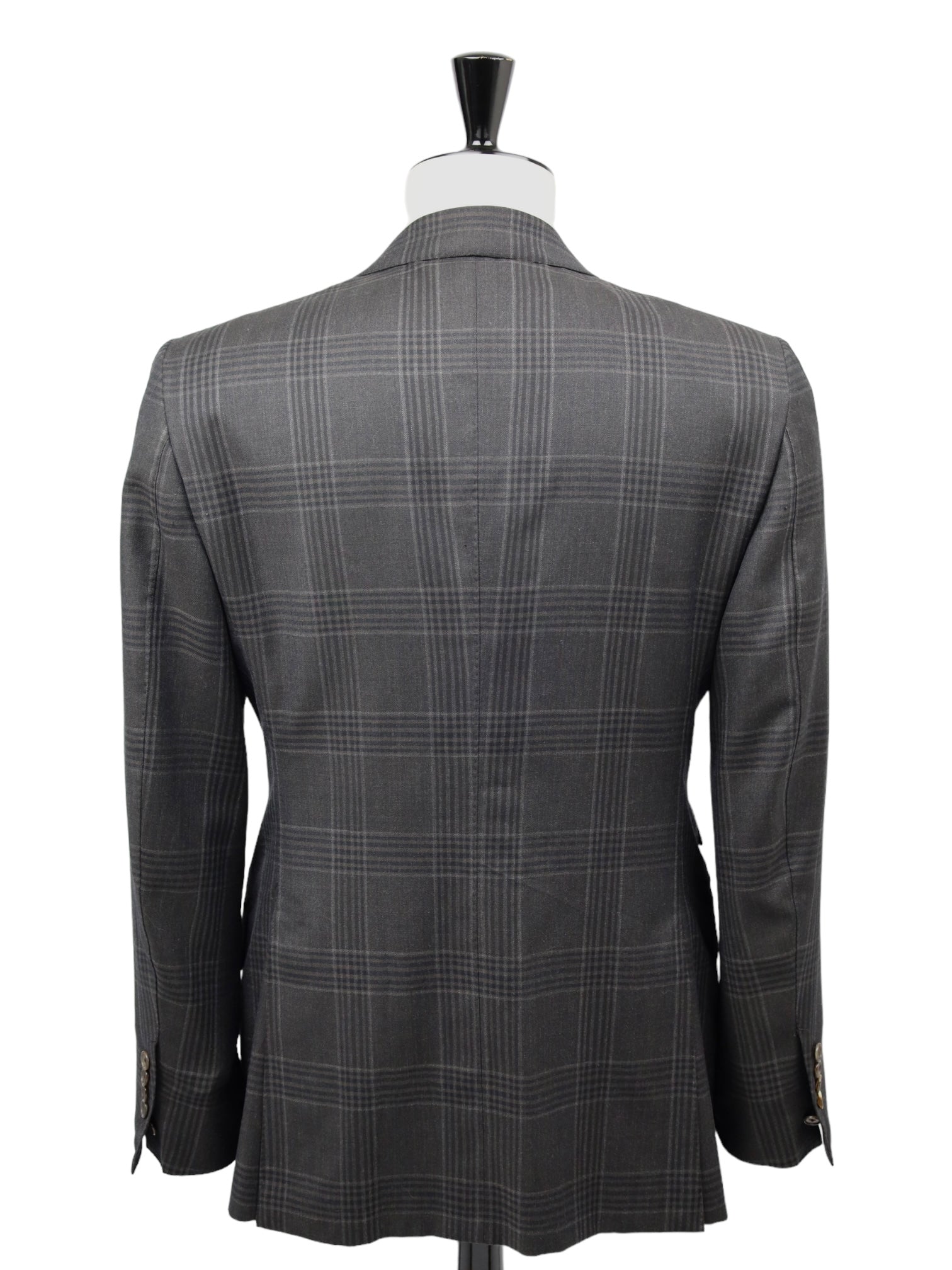 Tom Ford Dark Brown Glenplaid Suit