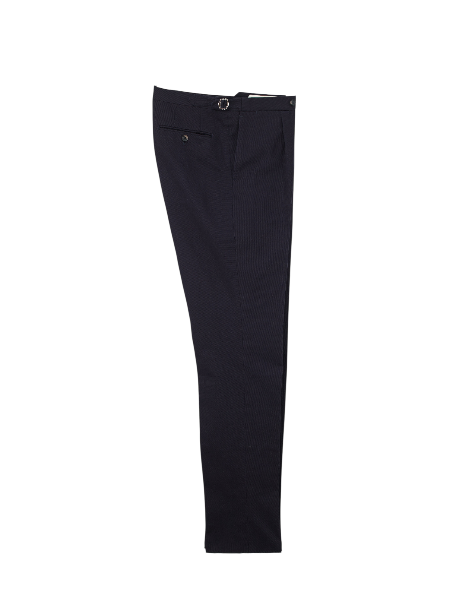 De Petrillo Deep Navy Pure-Cotton Twill Gabardine Suit