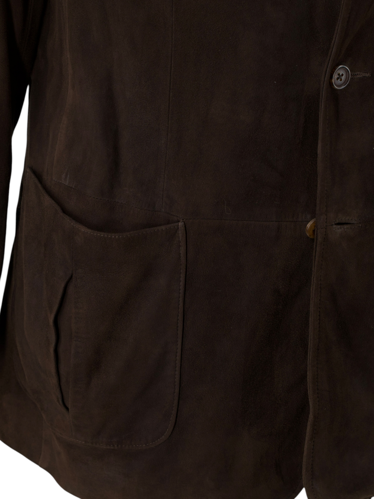 Ralph Lauren Dark Brown Suede Fieldjacket Blazer Jacket