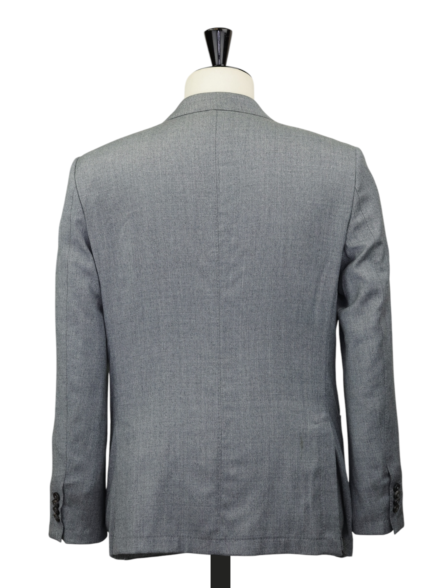 Z-Zegna Grey Tech-Merino Washable Wool Suit
