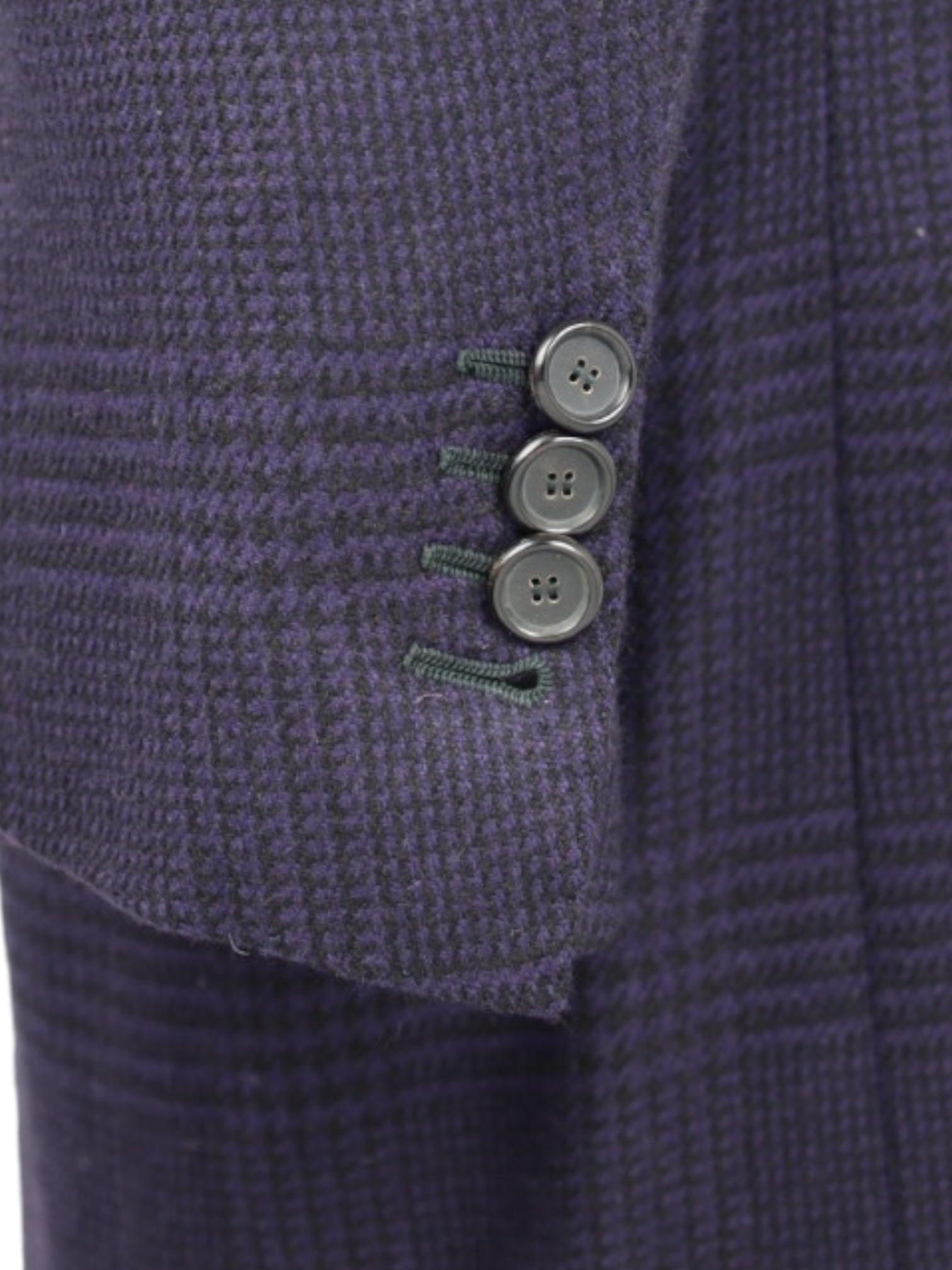 Cesare Attolini Dark Purple Cashmere Overcoat