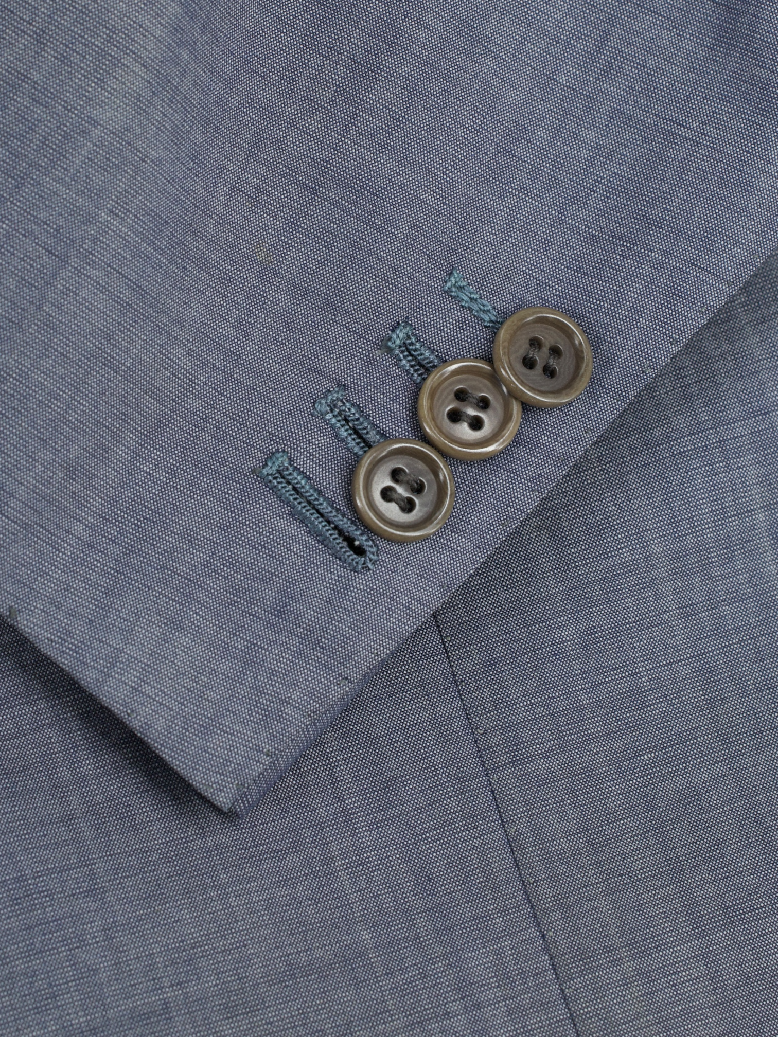 Kiton Steel Blue Lightweight Iridescent-Wool Suit