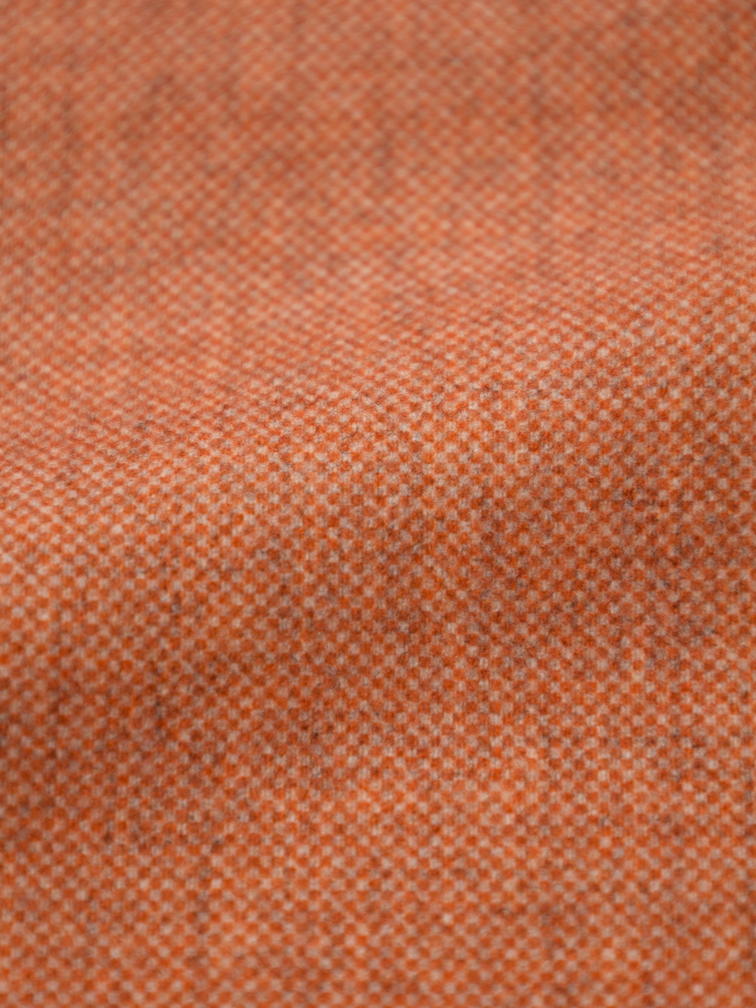 Sartorio Soft Coral Red Fleece Wool Jacket