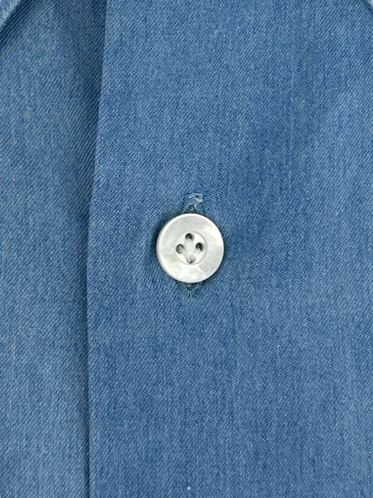 Fray Light Blue Denim Shirt