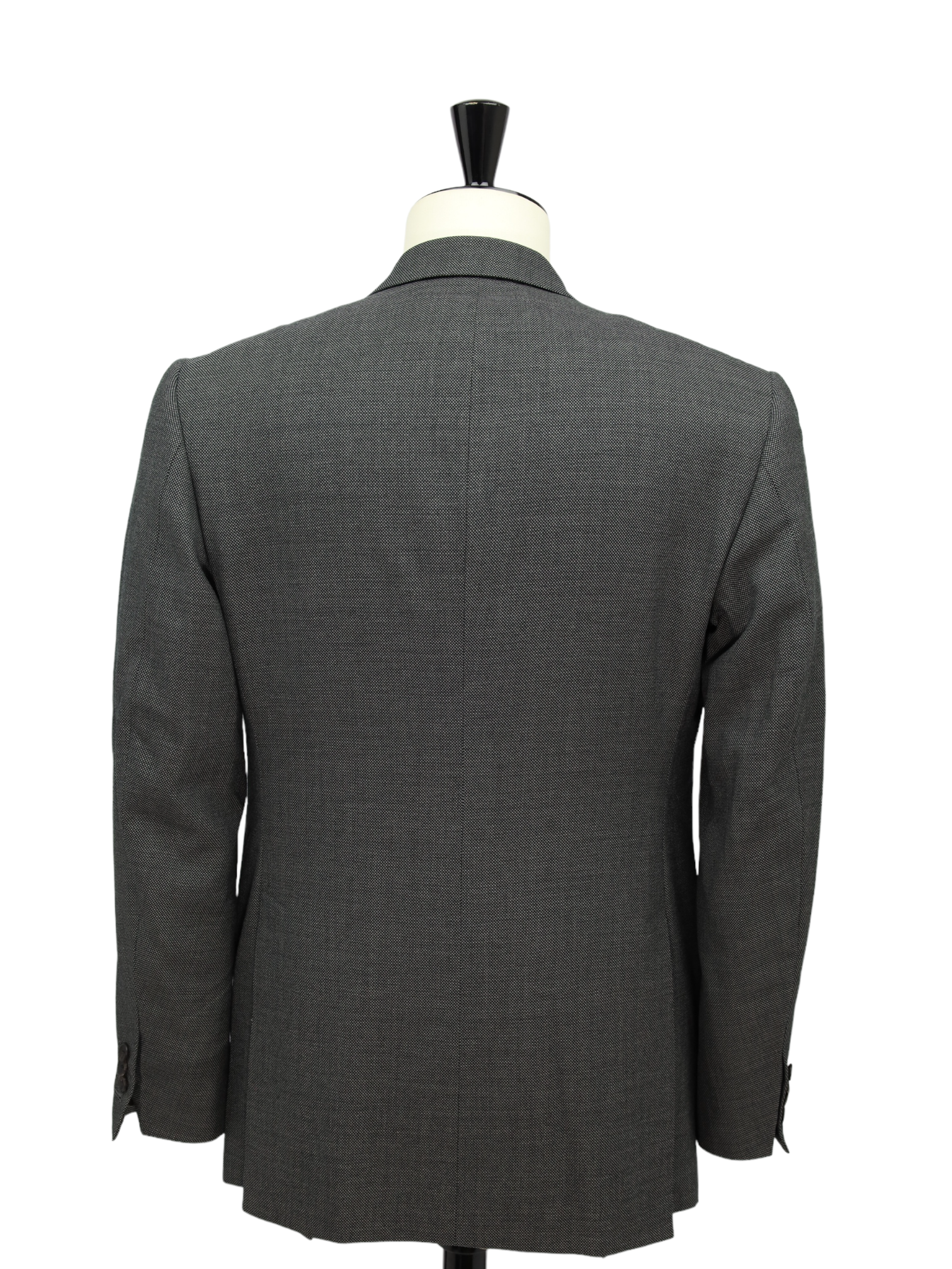 Henry Poole Grey Bespoke Birdseye Suit