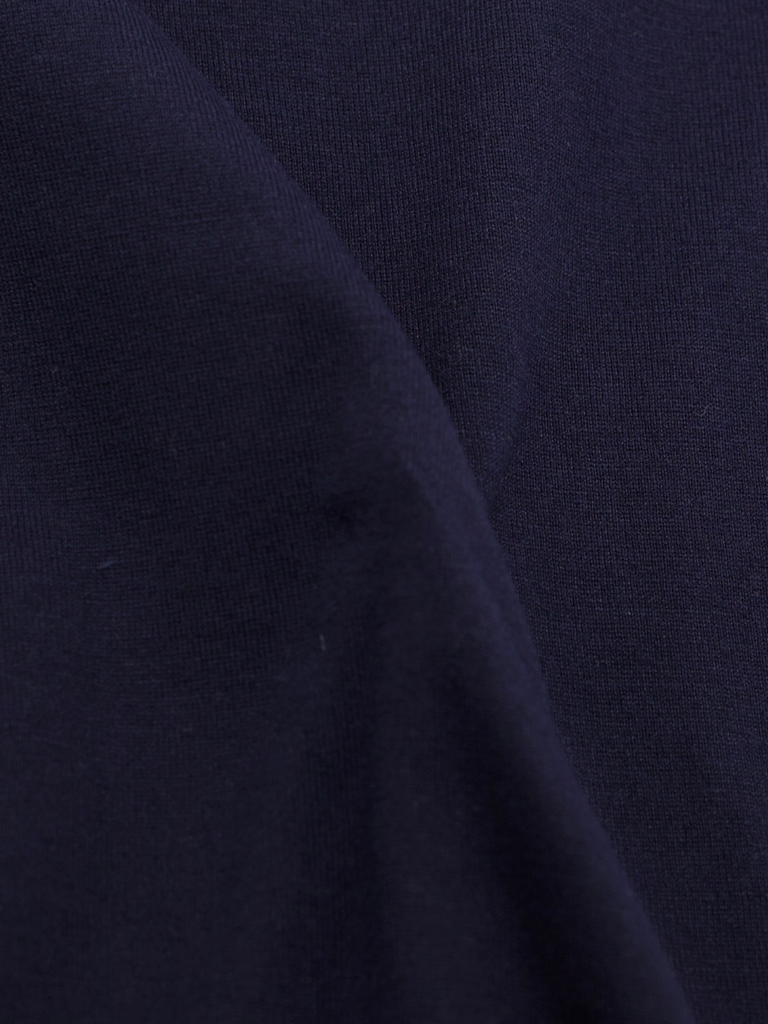 Brunello Cucinelli Navy & Light Grey Cotton Faux-Layering T-Shirt