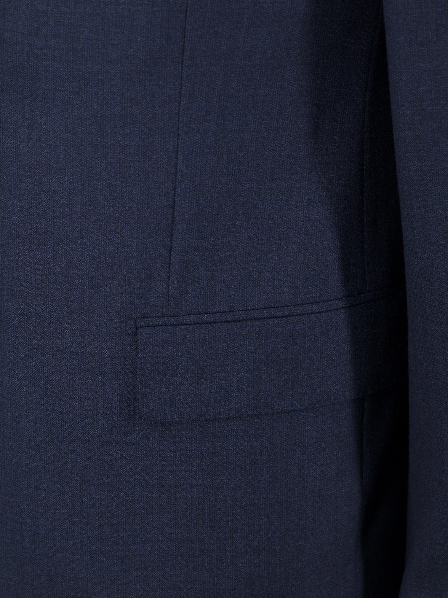 Ermenegildo Zegna Dark Blue 15-milmil-15 Wool Shadow-Stripe Milano Easy Suit