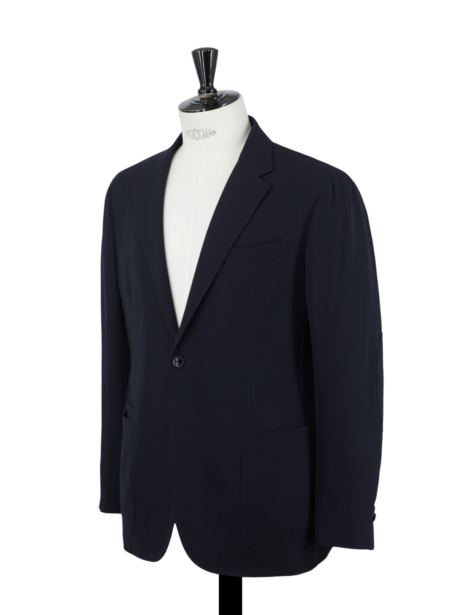 Ermenegildo Zegna Black Trofeo-Wool Unlined "Travel" Jacket