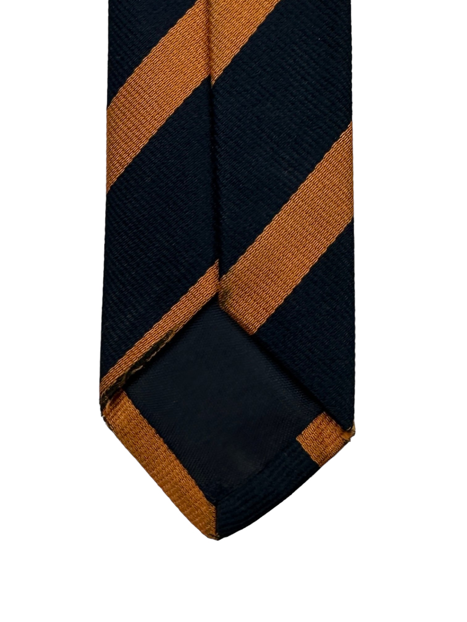 E.Marinella Blue and Orange Club Tie