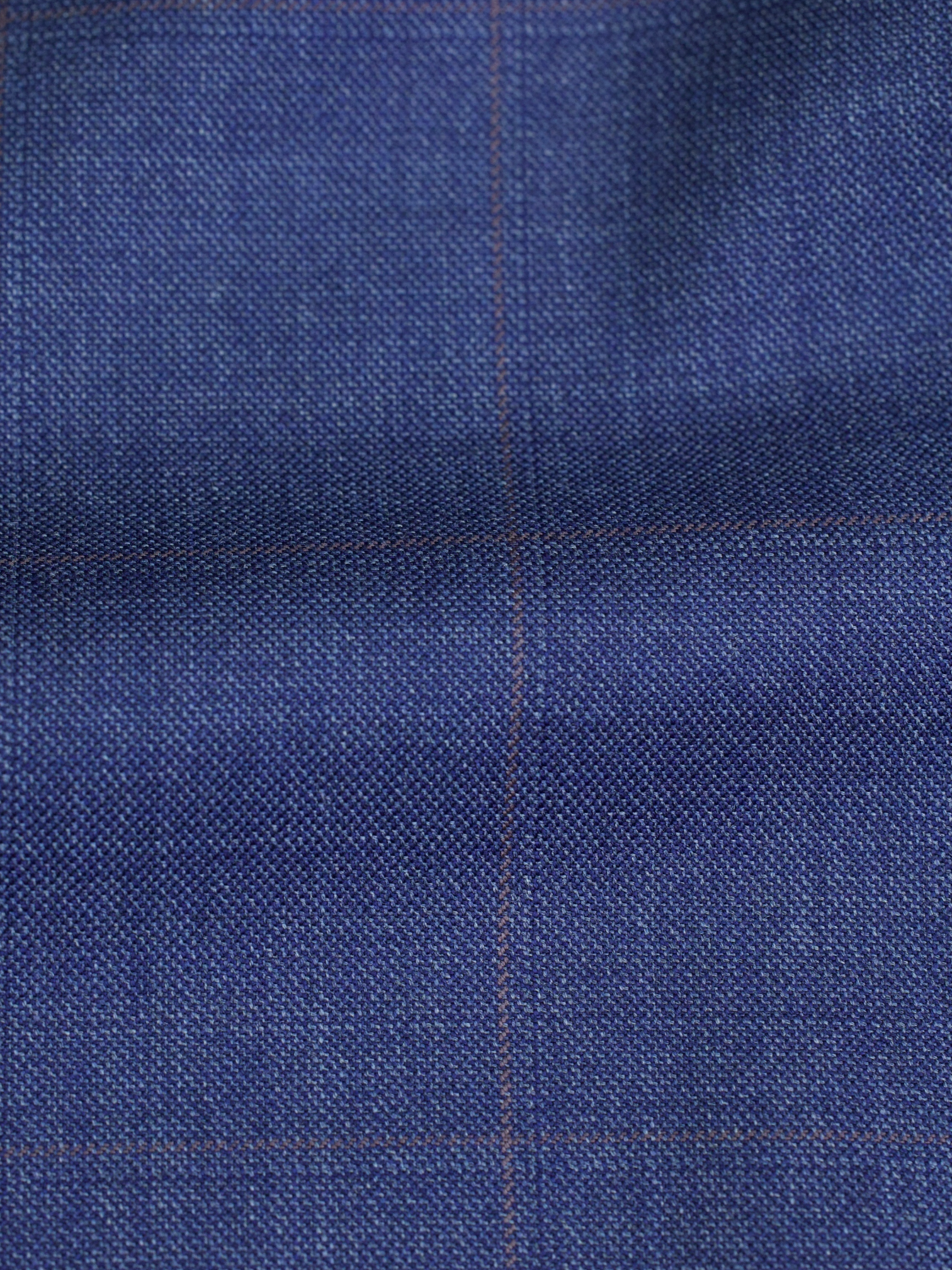 Ermenegildo Zegna Blue "Multiseason" Wool Pinstripe Suit