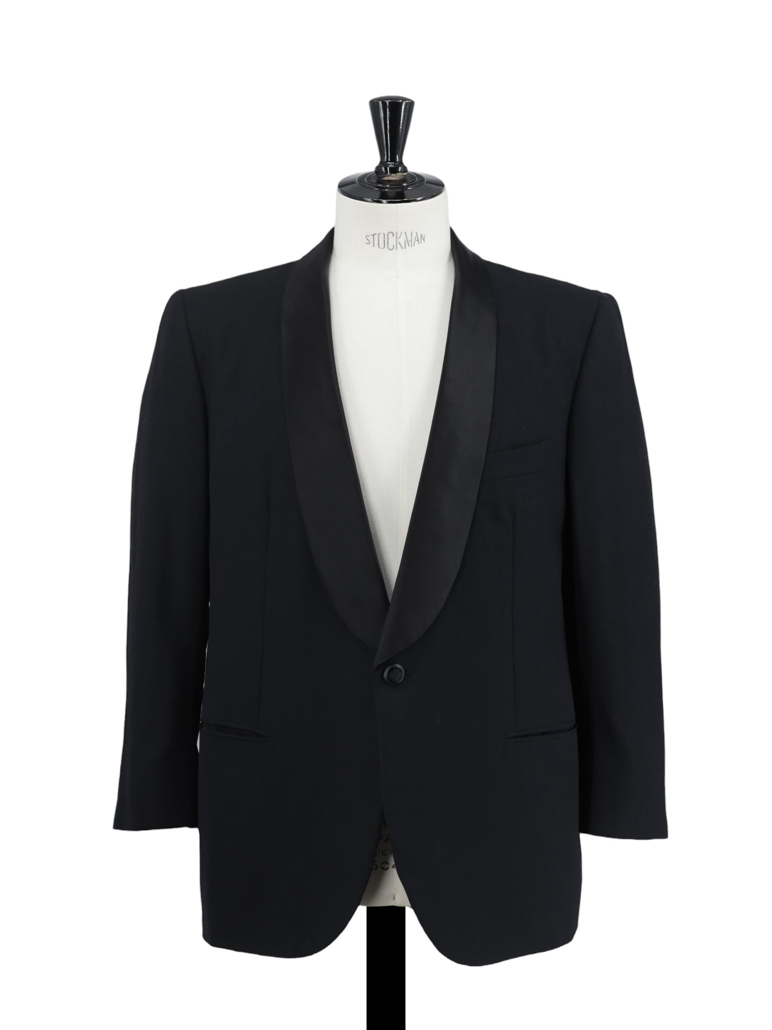 Brioni Black Vintage Roman-Style "James Bond" Dinner Jacket