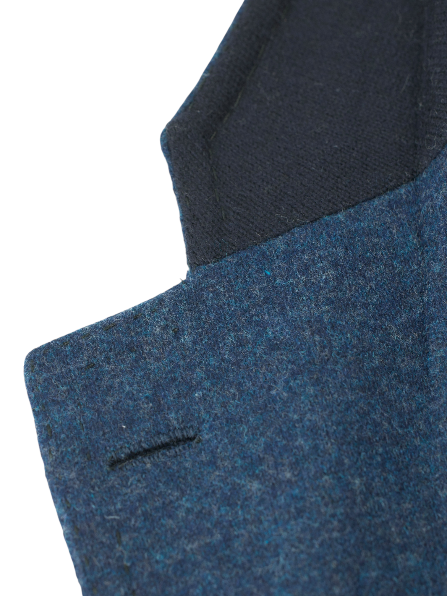 Cesare Attolini Blue Double-Faced Wool & Cashmere Jersey Jacket