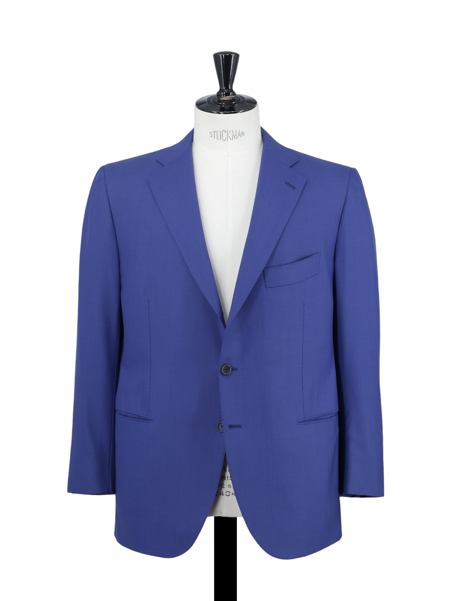 Cesare Attolini Neapolitan Blue Super 150's Wool Twill Jacket