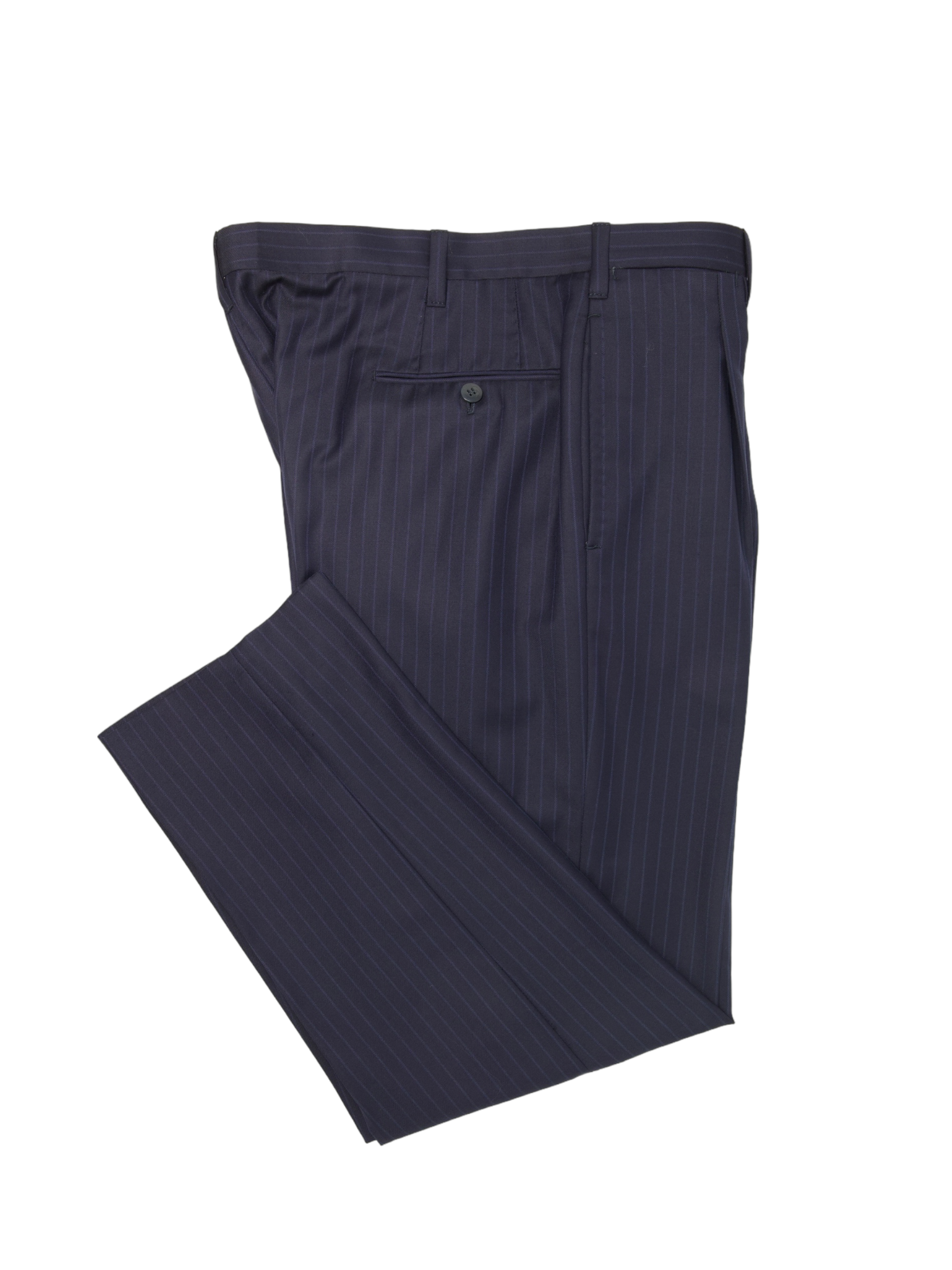 Cesare Attolini Blue Pinstripe Suit