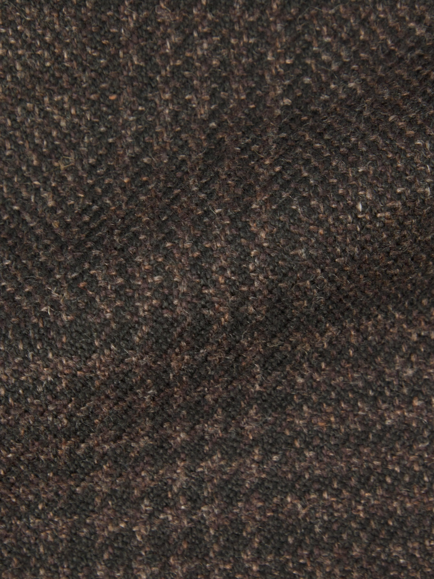Cesare Attolini Dark Brown Cashmere Double-Breasted Peacoat