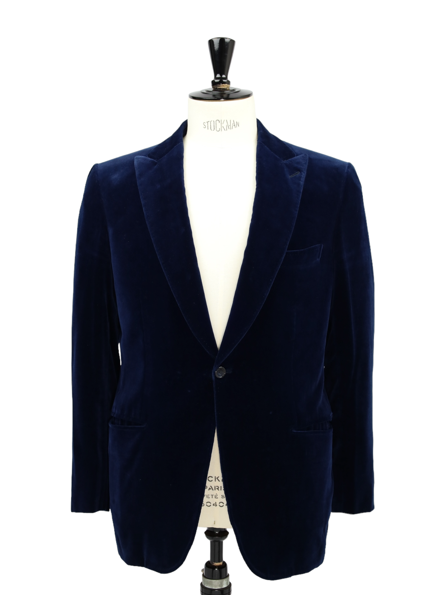 Brioni Navy Cotton & Bamboo Velvet Pallavicin Jacket
