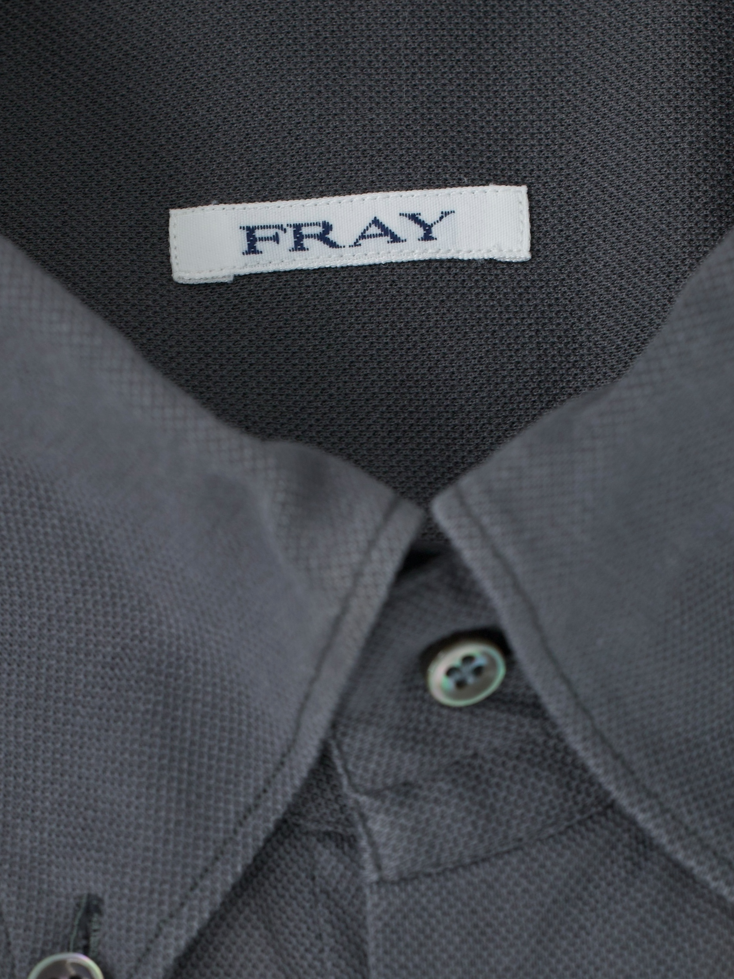 Fray Warm Taupe Cotton Piqué Knitted Button-Down Shirt