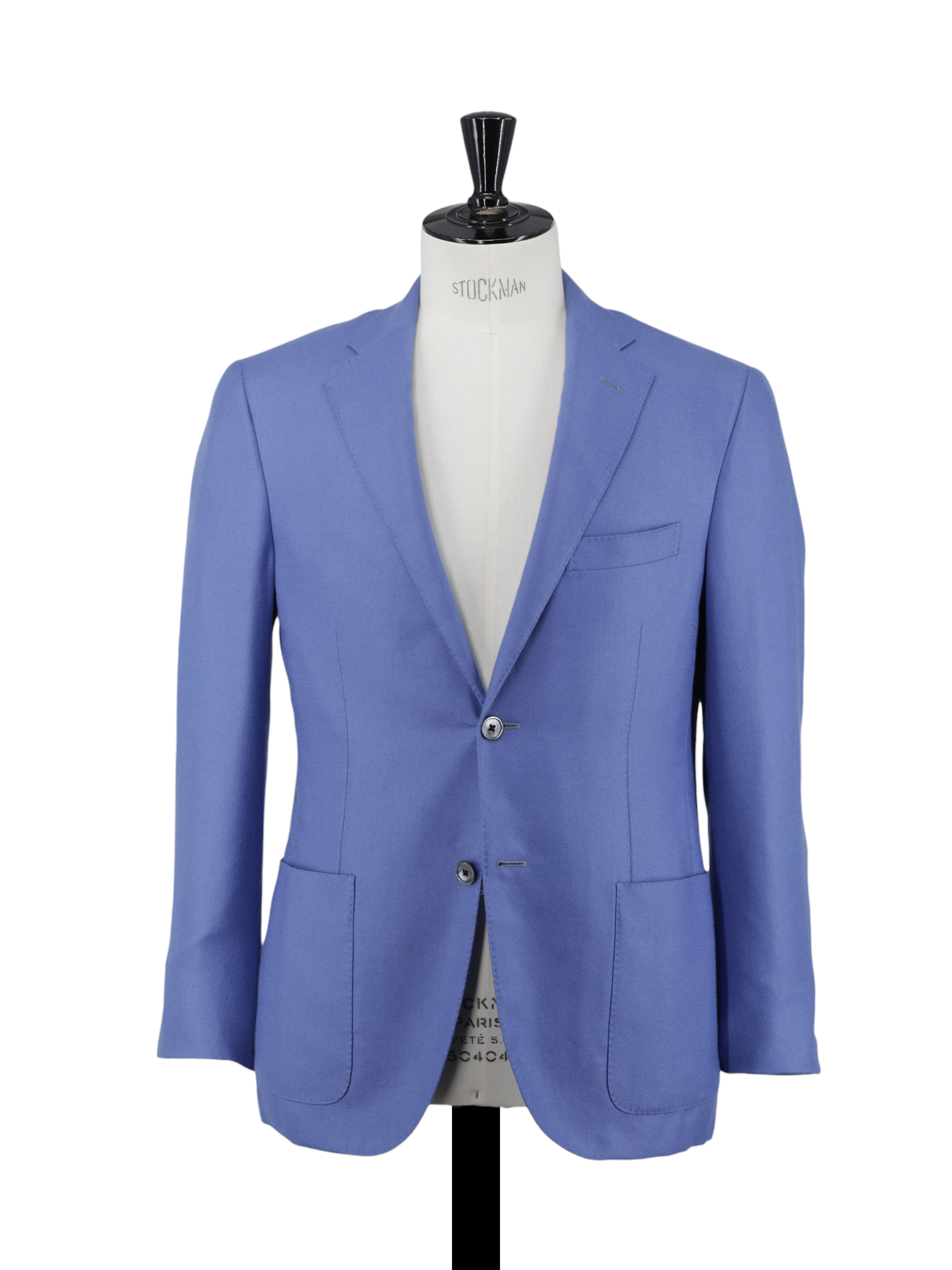 Corneliani Sky Blue Shiny Cashmere & Silk Twill Jacket