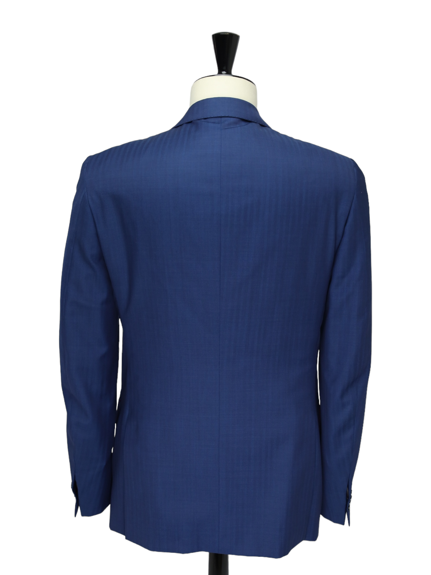 Isaia Petrol Solaro Herringbone Suit