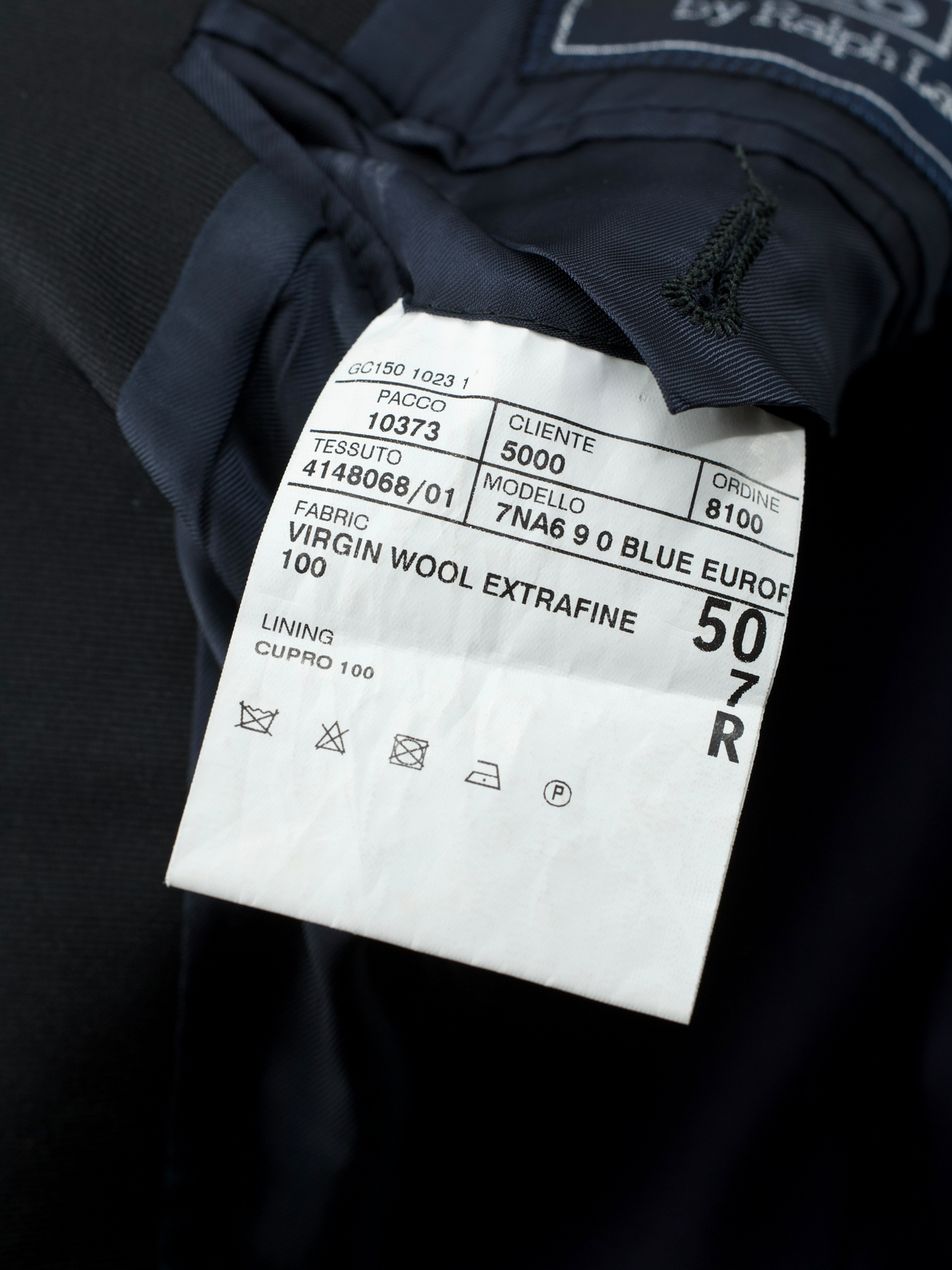 Ralph Lauren Navy Fine-Wool Twill Tuxedo