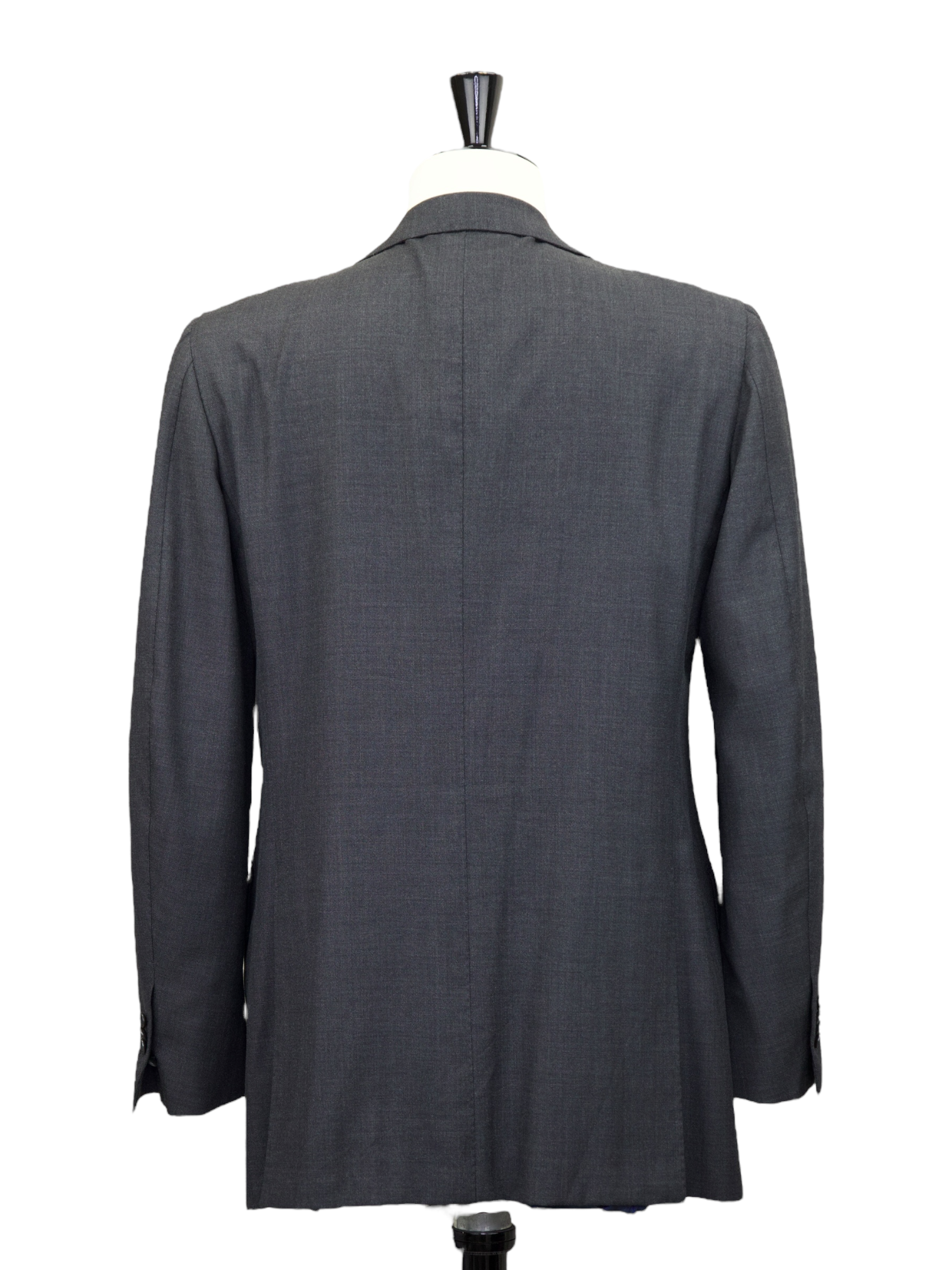 Cesare Attolini Dark Grey Super 140’s Sharkskin Suit