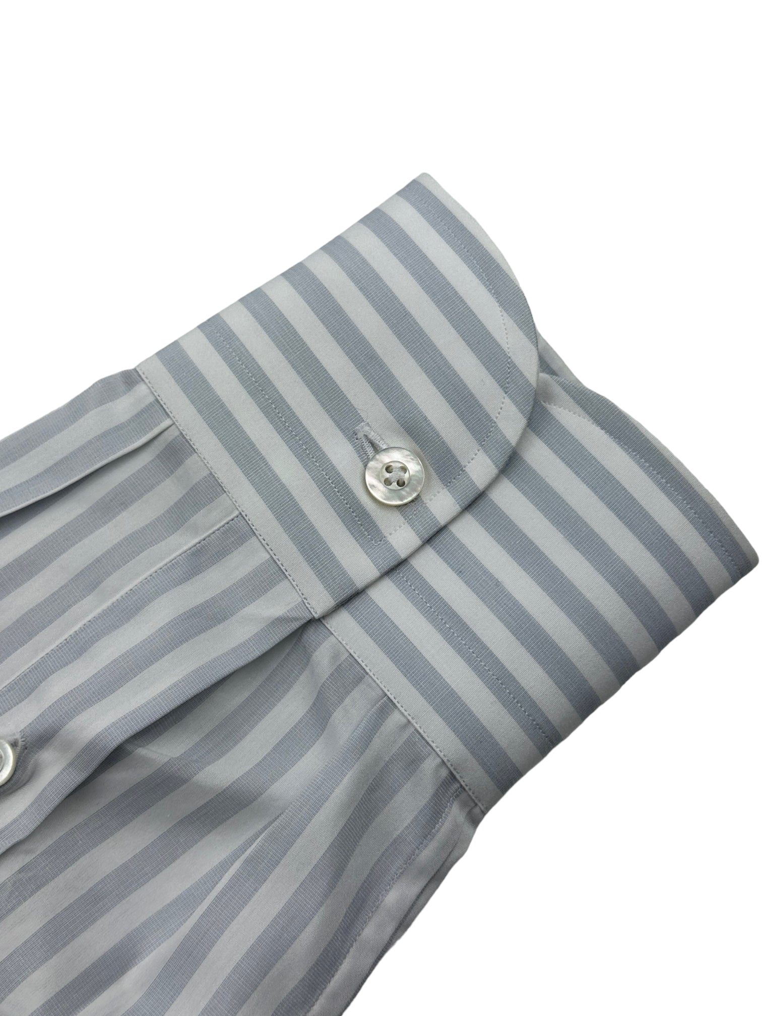 Fray Light Grey Bengal Stripe Shirt