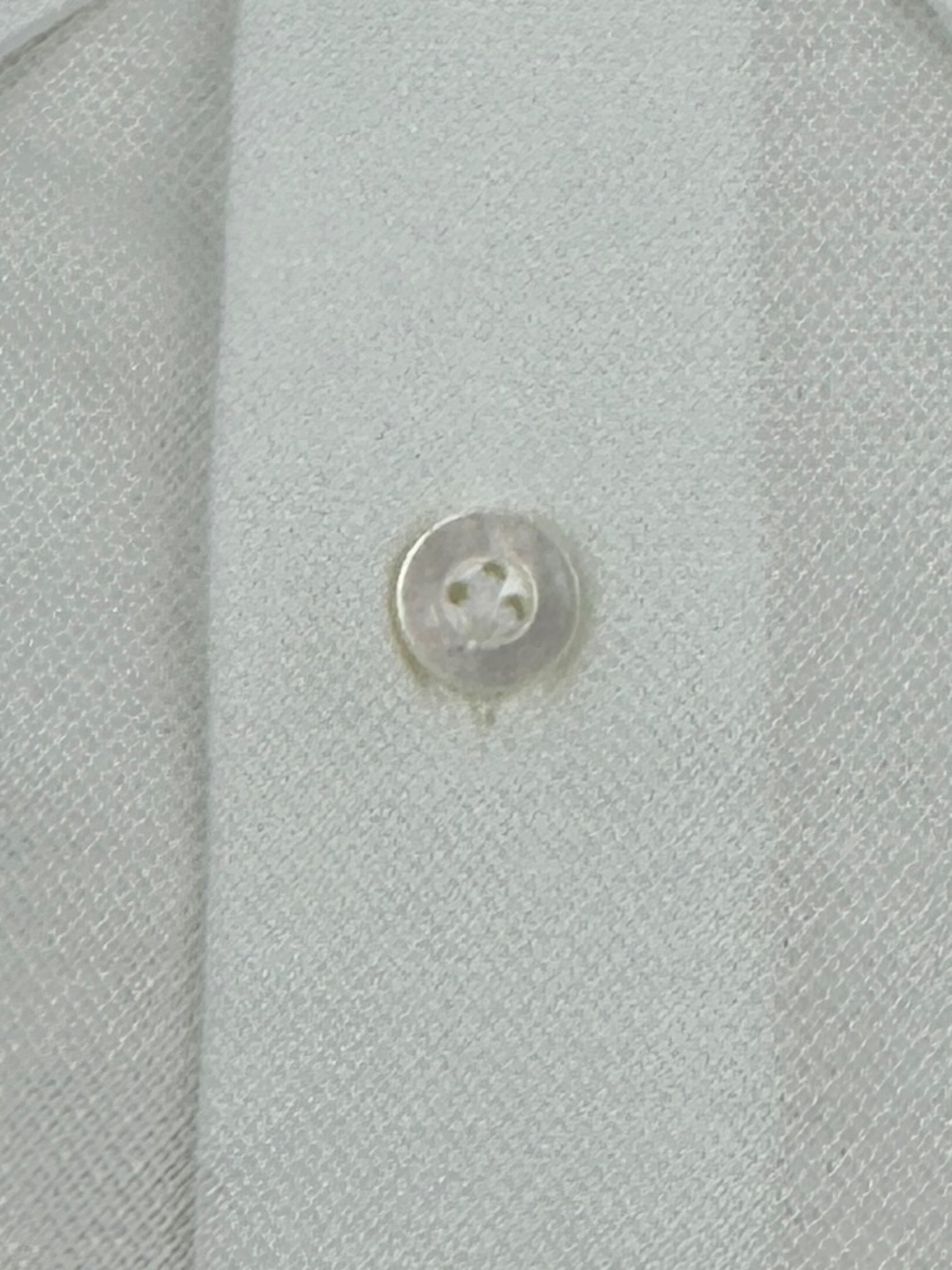Fray White Piqué Jersey Shirt