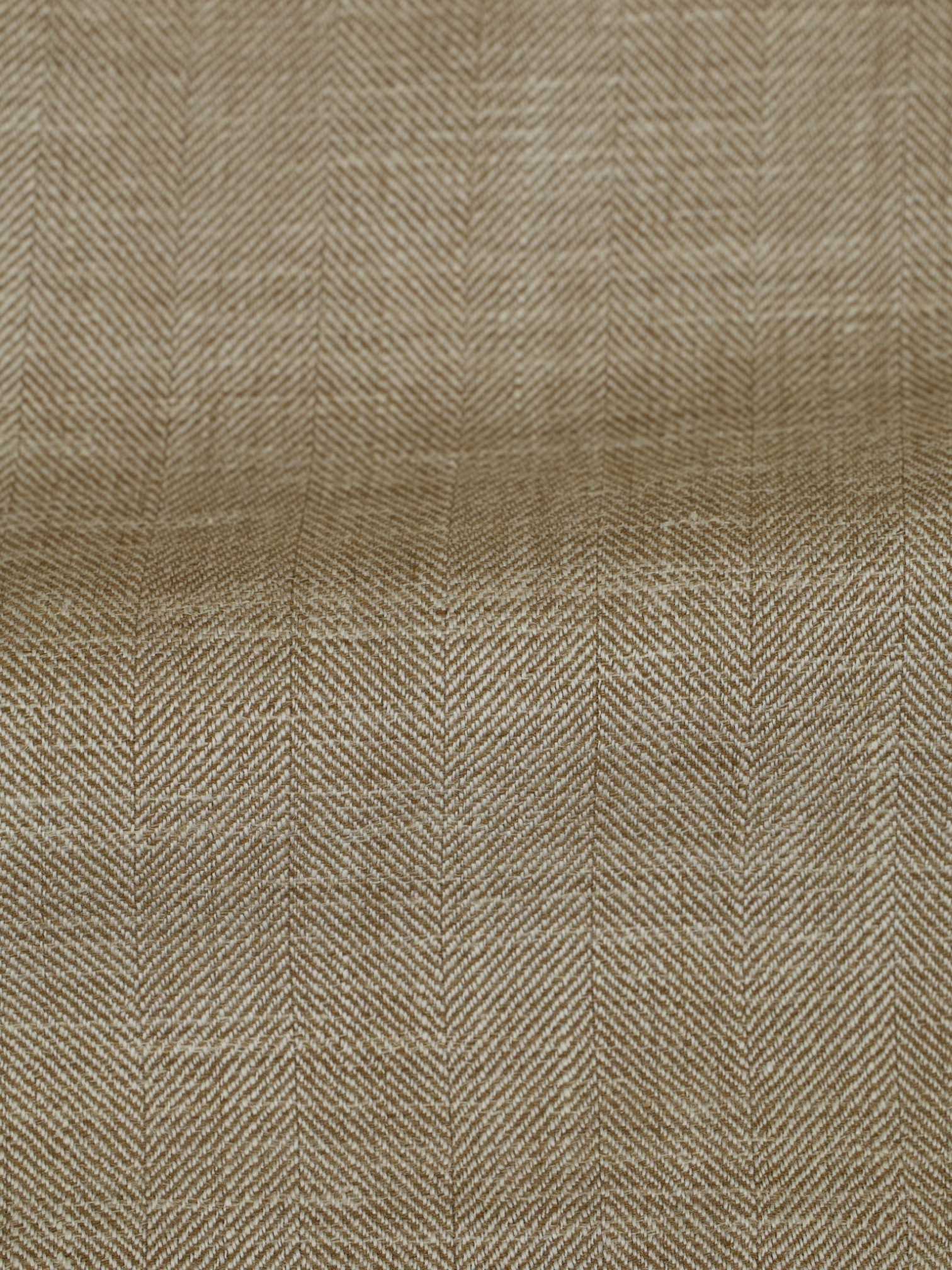 Caruso Beige Wool, Silk & Linen Herringbone "Aida" Summer Jacket