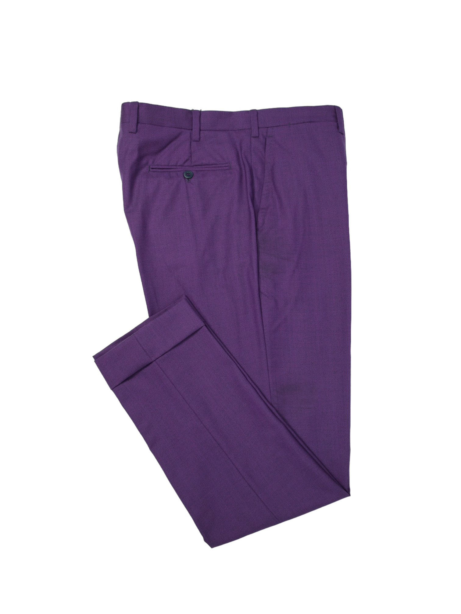 fitted lace wedding dress Dark Purple Dress Pants – Maceoo main image 0